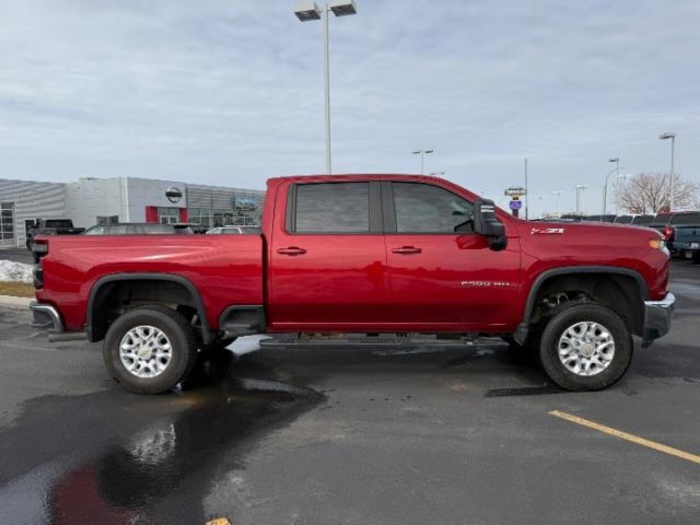 2023 Cherry Red Tintcoat /Jet Black Chevrolet Silverado 2500HD LT Crew Cab Short Box 4WD (1GC4YNEY1PF) with an 6.6L V8 OHV 16V DIESEL engine, 6-Speed Automatic transmission, located at 1235 N Woodruff Ave., Idaho Falls, 83401, (208) 523-1053, 43.507172, -112.000488 - At Timberline Auto, finding a great deal on your next vehicle is always easy! Our experienced sales staff's goal is to help find you the right vehicle at the right price! Our knowledgeable finance department has options for almost any credit score. We offer extended service contract options to prote - Photo#5