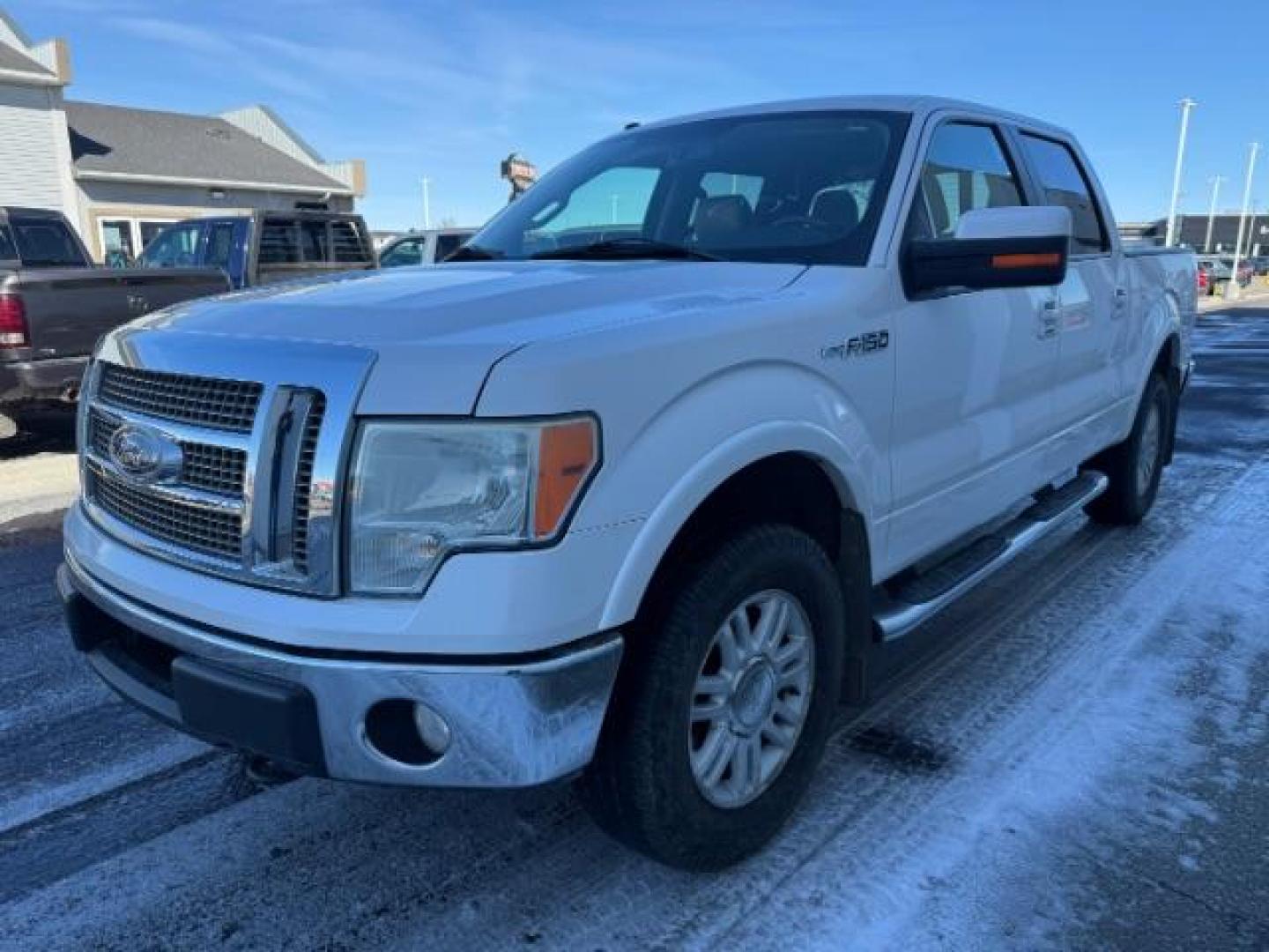 2010 Oxford White /Chaparral Camel Leather Interior Ford F-150 Lariat SuperCrew 6.5-ft. Bed 4WD (1FTFW1EV0AF) with an 5.4L V8 SOHC 24V FFV engine, 6-Speed Automatic transmission, located at 1235 N Woodruff Ave., Idaho Falls, 83401, (208) 523-1053, 43.507172, -112.000488 - At Timberline Auto, finding a great deal on your next vehicle is always easy! Our experienced sales staff's goal is to help find you the right vehicle at the right price! Our knowledgeable finance department has options for almost any credit score. We offer extended service contract options to prote - Photo#5