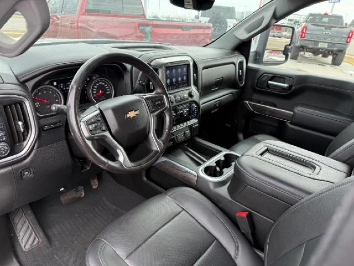 2021 Silver Ice Metallic /Jet Black, leather Chevrolet Silverado 1500 LTZ Crew Cab 4WD (1GCUYGED3MZ) with an 5.3L V8 OHV 16V engine, 6-Speed Automatic transmission, located at 1235 N Woodruff Ave., Idaho Falls, 83401, (208) 523-1053, 43.507172, -112.000488 - Photo#11