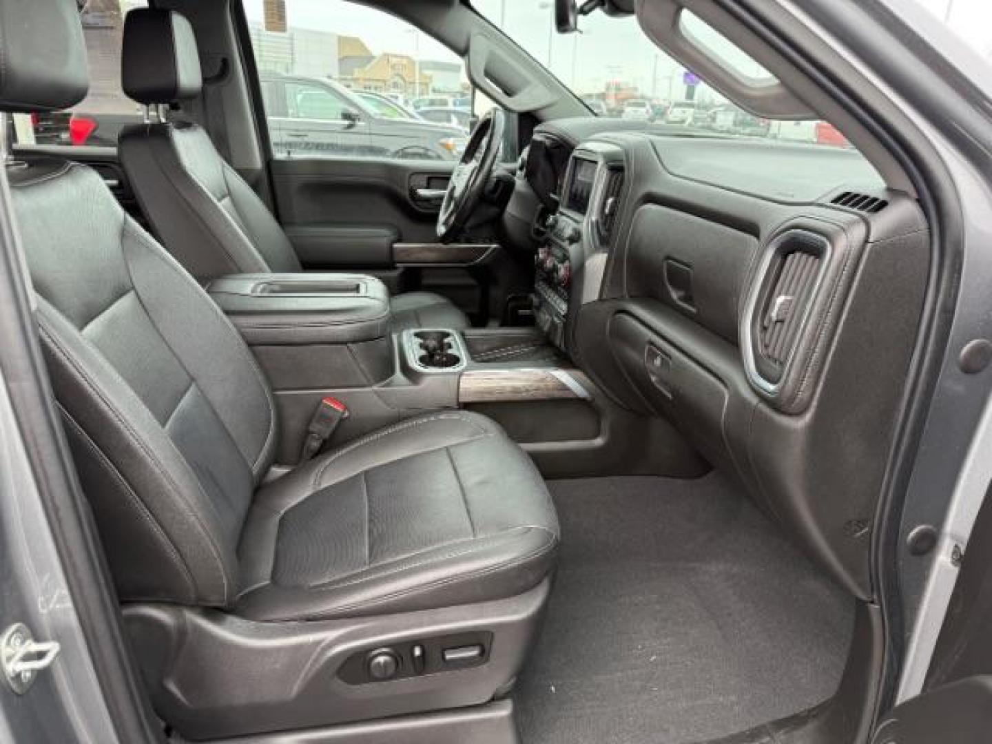 2021 Silver Ice Metallic /Jet Black, leather Chevrolet Silverado 1500 LTZ Crew Cab 4WD (1GCUYGED3MZ) with an 5.3L V8 OHV 16V engine, 6-Speed Automatic transmission, located at 1235 N Woodruff Ave., Idaho Falls, 83401, (208) 523-1053, 43.507172, -112.000488 - Photo#14
