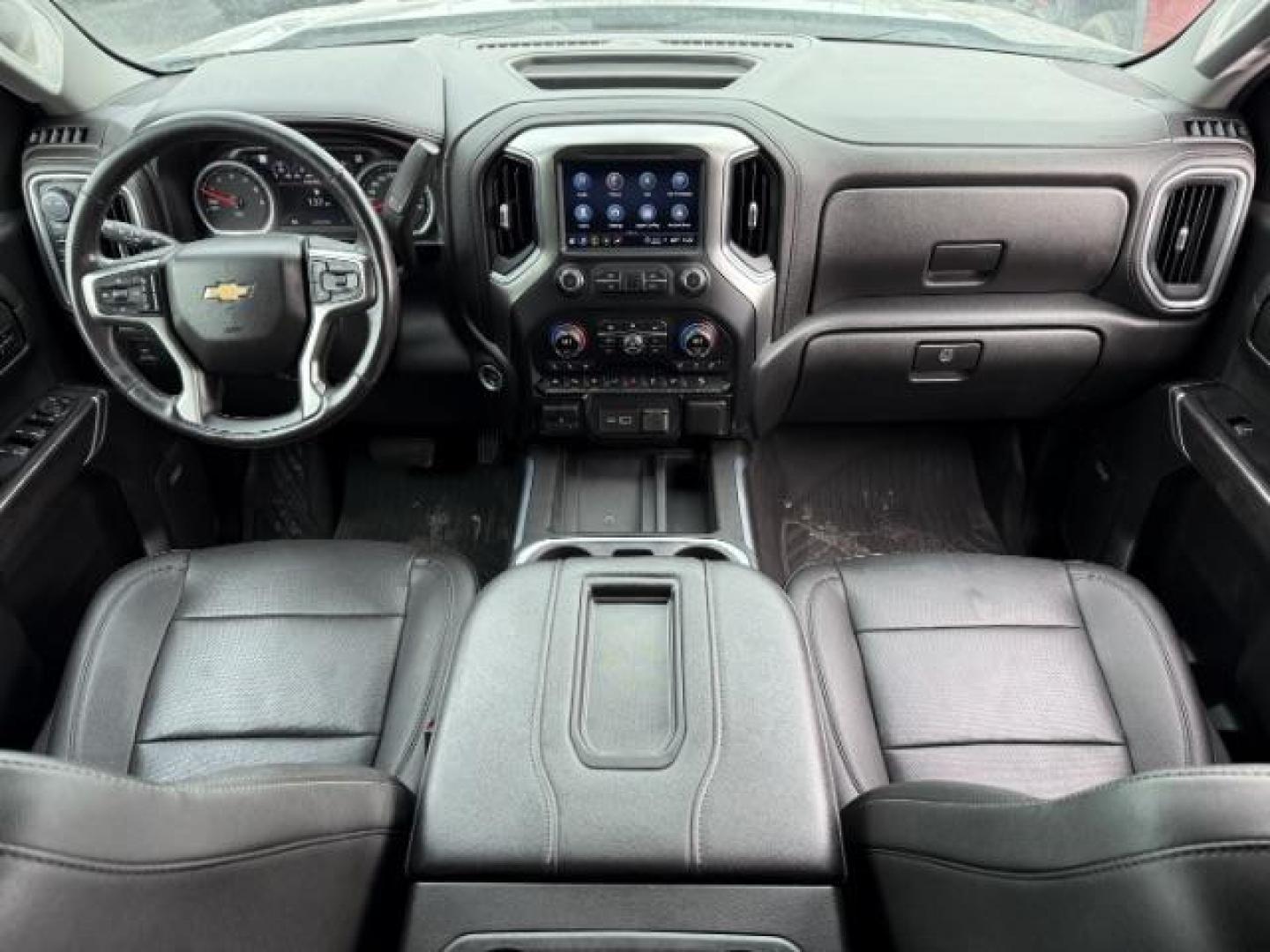 2021 Silver Ice Metallic /Jet Black, leather Chevrolet Silverado 1500 LTZ Crew Cab 4WD (1GCUYGED3MZ) with an 5.3L V8 OHV 16V engine, 6-Speed Automatic transmission, located at 1235 N Woodruff Ave., Idaho Falls, 83401, (208) 523-1053, 43.507172, -112.000488 - Photo#20
