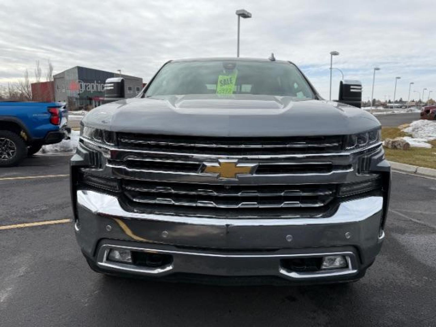2021 Silver Ice Metallic /Jet Black, leather Chevrolet Silverado 1500 LTZ Crew Cab 4WD (1GCUYGED3MZ) with an 5.3L V8 OHV 16V engine, 6-Speed Automatic transmission, located at 1235 N Woodruff Ave., Idaho Falls, 83401, (208) 523-1053, 43.507172, -112.000488 - Photo#7
