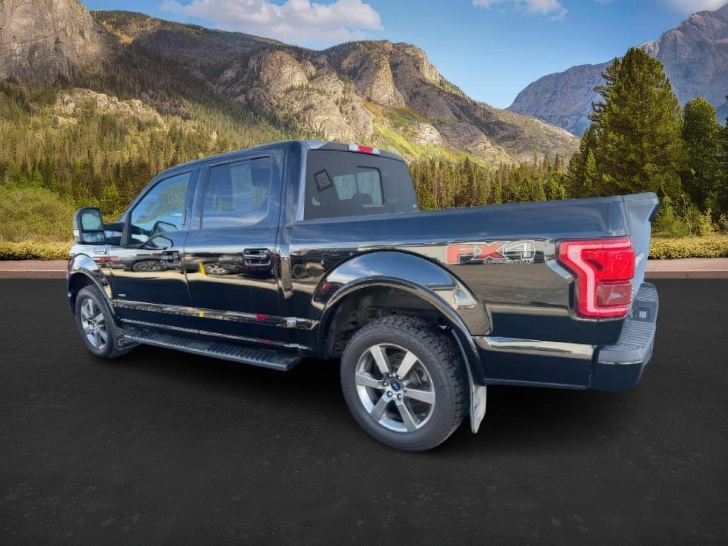 2017 Shadow Black /BLACK FORD F150 LARIAT (1FTEW1EG5HK) with an 5L V-8 DOHC engine, AUTOMATIC transmission, located at 1235 N Woodruff Ave., Idaho Falls, 83401, (208) 523-1053, 43.507172, -112.000488 - At Timberline Auto, finding a great deal on your next vehicle is always easy! Our experienced sales staff's goal is to help find you the right vehicle at the right price! Our knowledgeable finance department has options for almost any credit score. We offer extended service contract options to prote - Photo#2