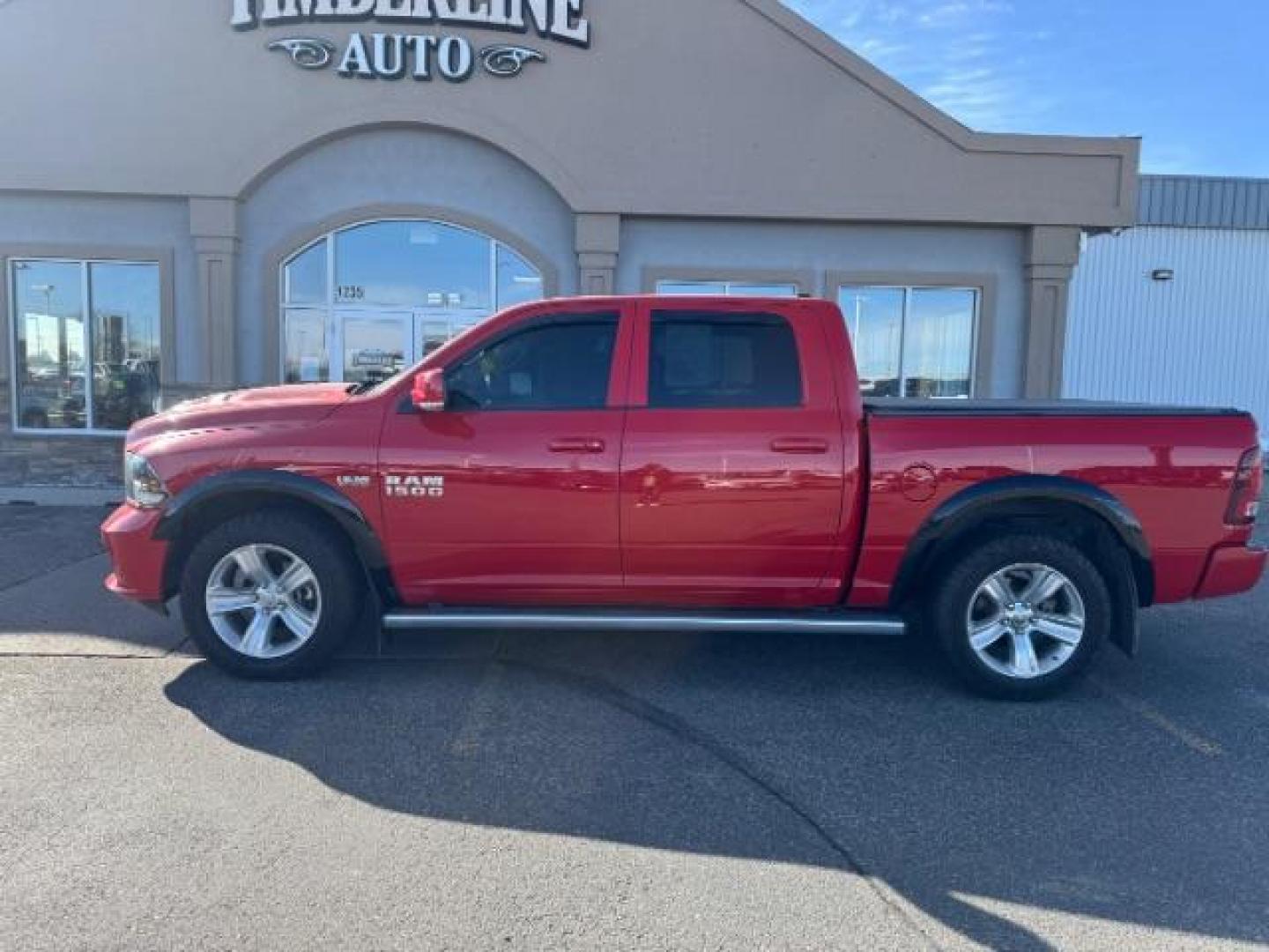 2015 RED /LEATHER RAM 1500 SPORT (1C6RR7MT1FS) with an 5.7 engine, AUTOMATIC transmission, located at 1235 N Woodruff Ave., Idaho Falls, 83401, (208) 523-1053, 43.507172, -112.000488 - At Timberline Auto, finding a great deal on your next vehicle is always easy! Our experienced sales staff's goal is to help find you the right vehicle at the right price! Our knowledgeable finance department has options for almost any credit score. We offer extended service contract options to prote - Photo#1