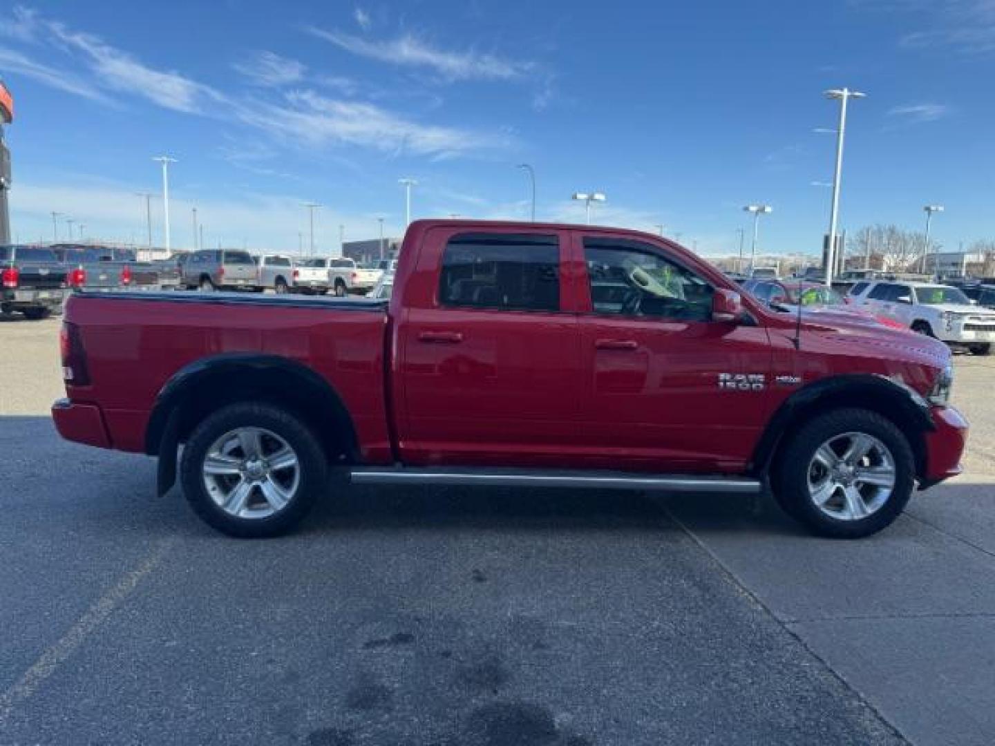 2015 RED /LEATHER RAM 1500 SPORT (1C6RR7MT1FS) with an 5.7 engine, AUTOMATIC transmission, located at 1235 N Woodruff Ave., Idaho Falls, 83401, (208) 523-1053, 43.507172, -112.000488 - At Timberline Auto, finding a great deal on your next vehicle is always easy! Our experienced sales staff's goal is to help find you the right vehicle at the right price! Our knowledgeable finance department has options for almost any credit score. We offer extended service contract options to prote - Photo#4