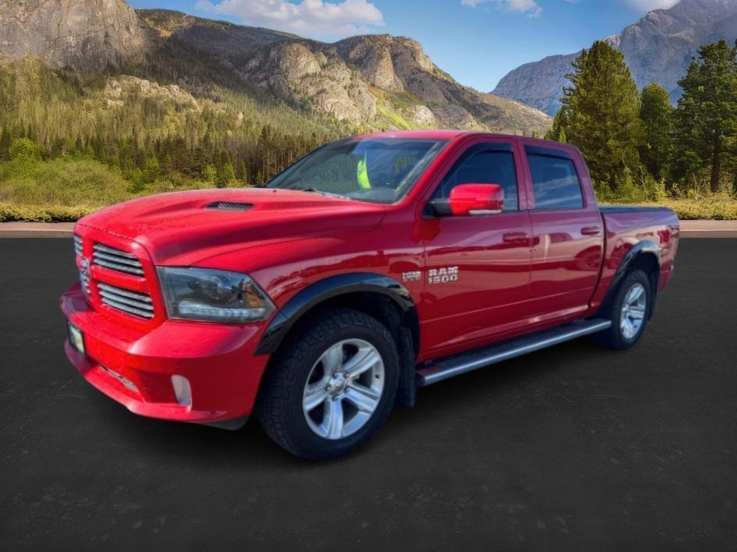 2015 RED /LEATHER RAM 1500 SPORT (1C6RR7MT1FS) with an 5.7 engine, AUTOMATIC transmission, located at 1235 N Woodruff Ave., Idaho Falls, 83401, (208) 523-1053, 43.507172, -112.000488 - At Timberline Auto, finding a great deal on your next vehicle is always easy! Our experienced sales staff's goal is to help find you the right vehicle at the right price! Our knowledgeable finance department has options for almost any credit score. We offer extended service contract options to prote - Photo#0