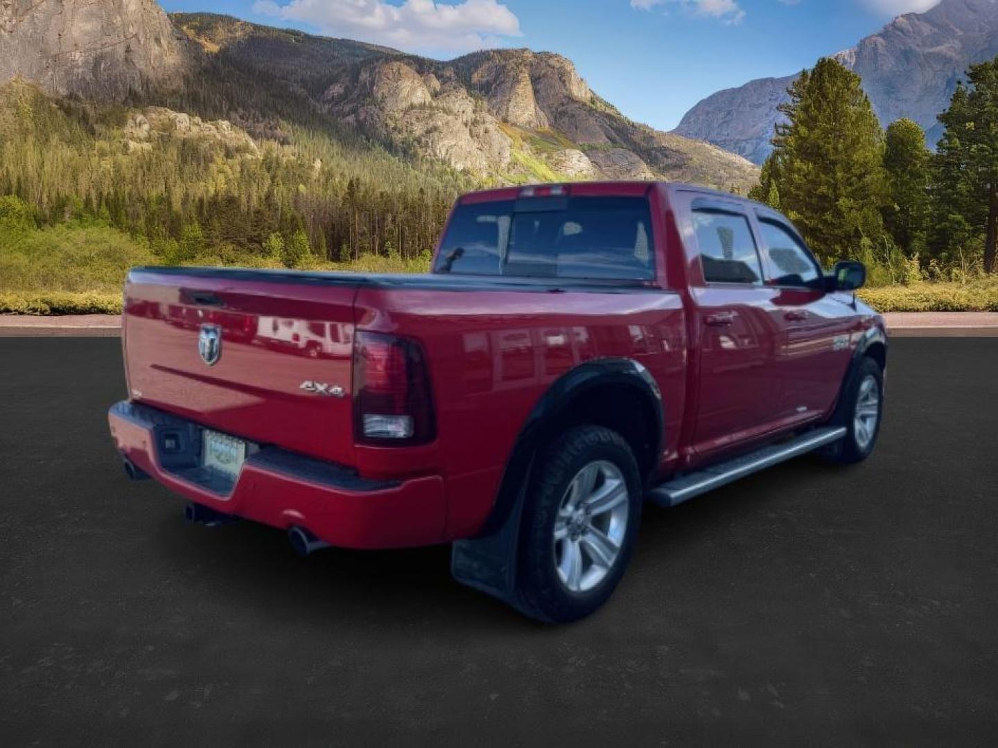 2015 RED /LEATHER RAM 1500 SPORT (1C6RR7MT1FS) with an 5.7 engine, AUTOMATIC transmission, located at 1235 N Woodruff Ave., Idaho Falls, 83401, (208) 523-1053, 43.507172, -112.000488 - At Timberline Auto, finding a great deal on your next vehicle is always easy! Our experienced sales staff's goal is to help find you the right vehicle at the right price! Our knowledgeable finance department has options for almost any credit score. We offer extended service contract options to prote - Photo#3