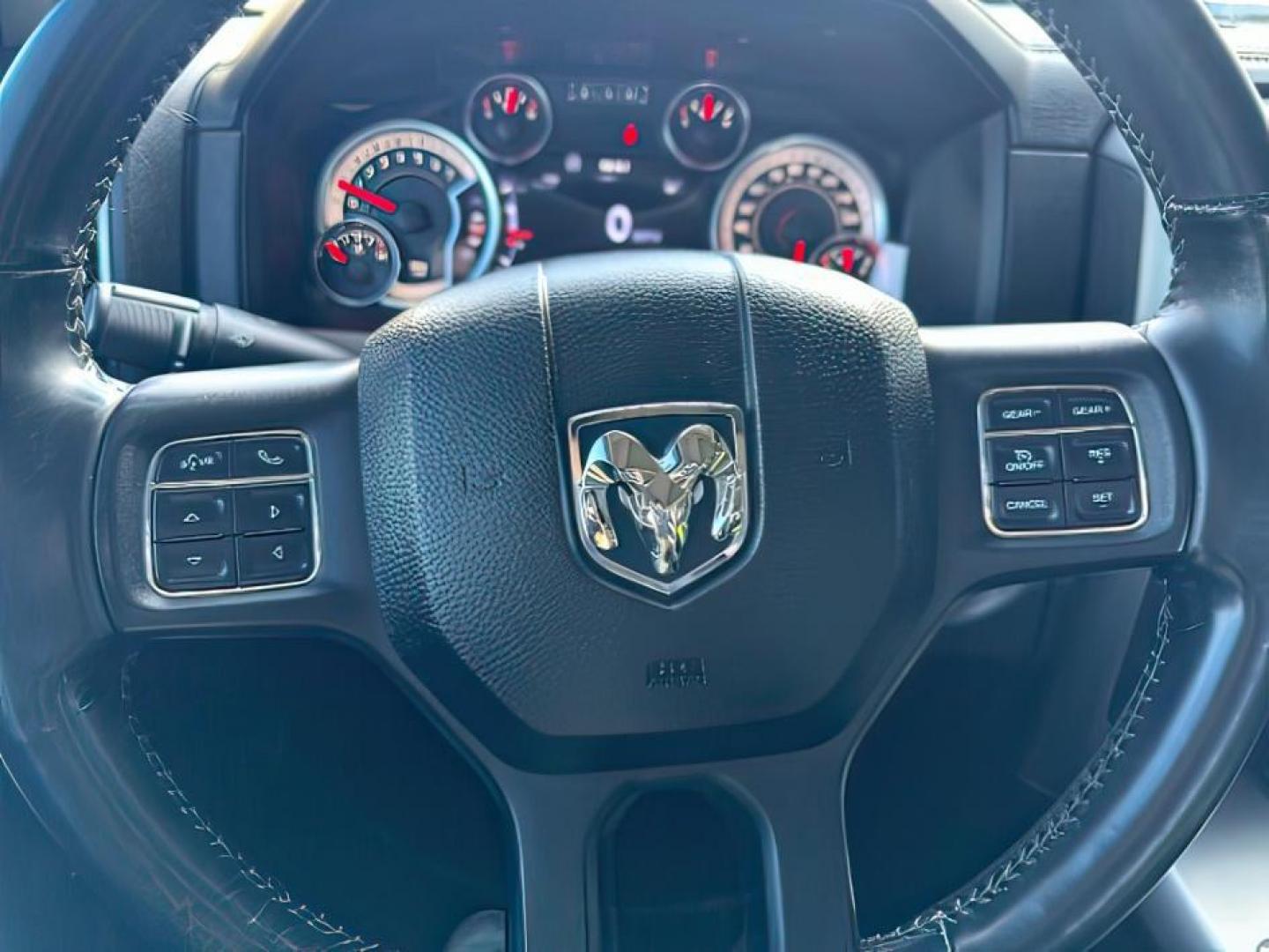 2015 RED /LEATHER RAM 1500 SPORT (1C6RR7MT1FS) with an 5.7 engine, AUTOMATIC transmission, located at 1235 N Woodruff Ave., Idaho Falls, 83401, (208) 523-1053, 43.507172, -112.000488 - At Timberline Auto, finding a great deal on your next vehicle is always easy! Our experienced sales staff's goal is to help find you the right vehicle at the right price! Our knowledgeable finance department has options for almost any credit score. We offer extended service contract options to prote - Photo#11
