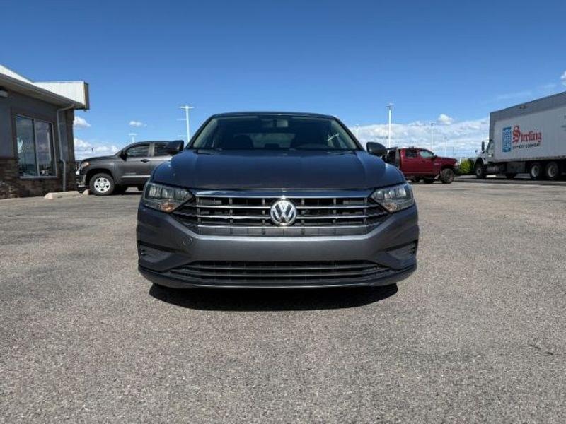 2019 Platinum Gray Metallic /Titan Black Volkswagen Jetta S (3VWN57BU8KM) with an 4 Cyl, 1.4L engine, 6-speed manual transmission, located at 1175 N Woodruff Ave, Idaho Falls, ID, 83401, 43.506901, -111.999657 - <b>Vehicle Details</b><br>Looking for a stylish, dependable compact sedan in Idaho Falls, ID? This pre-owned 2019 Volkswagen Jetta S brings sharp styling, confident Front-Wheel Drive, and a responsive 4-cylinder 1.4L gasoline engine that makes every commute feel smooth and composed. Inside, you'll f- Photo#7