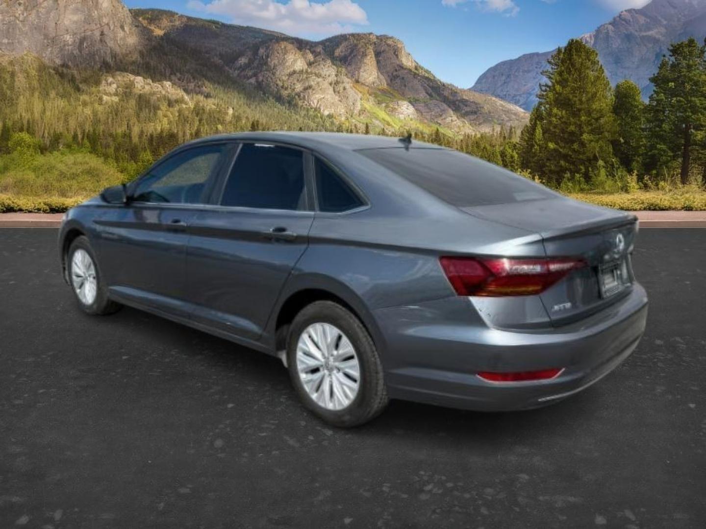 2019 Platinum Gray Metallic /Titan Black Volkswagen Jetta (3VWN57BU8KM) with an 14L I-4 gasoline direct injection engine, located at 1175 N Woodruff Ave, Idaho Falls, ID, 83401, 43.506901, -111.999657 - At Timberline Auto, finding a great deal on your next vehicle is always easy! Our experienced sales staff's goal is to help find you the right vehicle at the right price! Our knowledgeable finance department has options for almost any credit score. We offer extended service contract options to prote - Photo#2