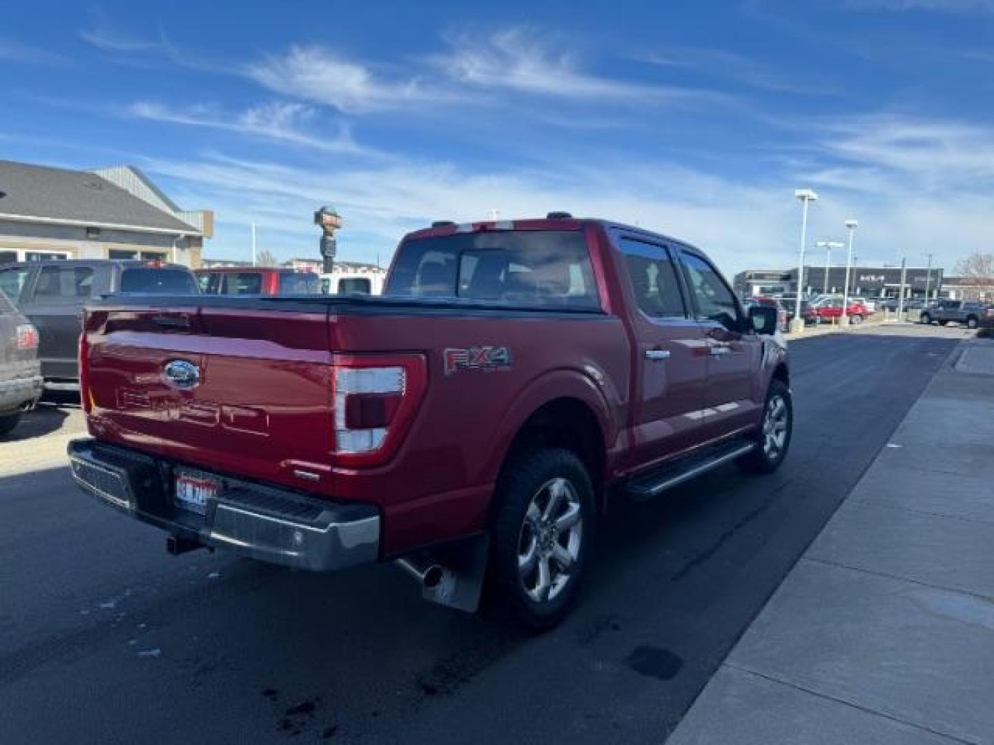 2021 RED /Black FORD F150 LARIAT (1FTFW1E8XMK) with an 5L V-8 port/direct injection engine, AUTOMATIC transmission, located at 1235 N Woodruff Ave., Idaho Falls, 83401, (208) 523-1053, 43.507172, -112.000488 - At Timberline Auto, finding a great deal on your next vehicle is always easy! Our experienced sales staff's goal is to help find you the right vehicle at the right price! Our knowledgeable finance department has options for almost any credit score. We offer extended service contract options to prote - Photo#4