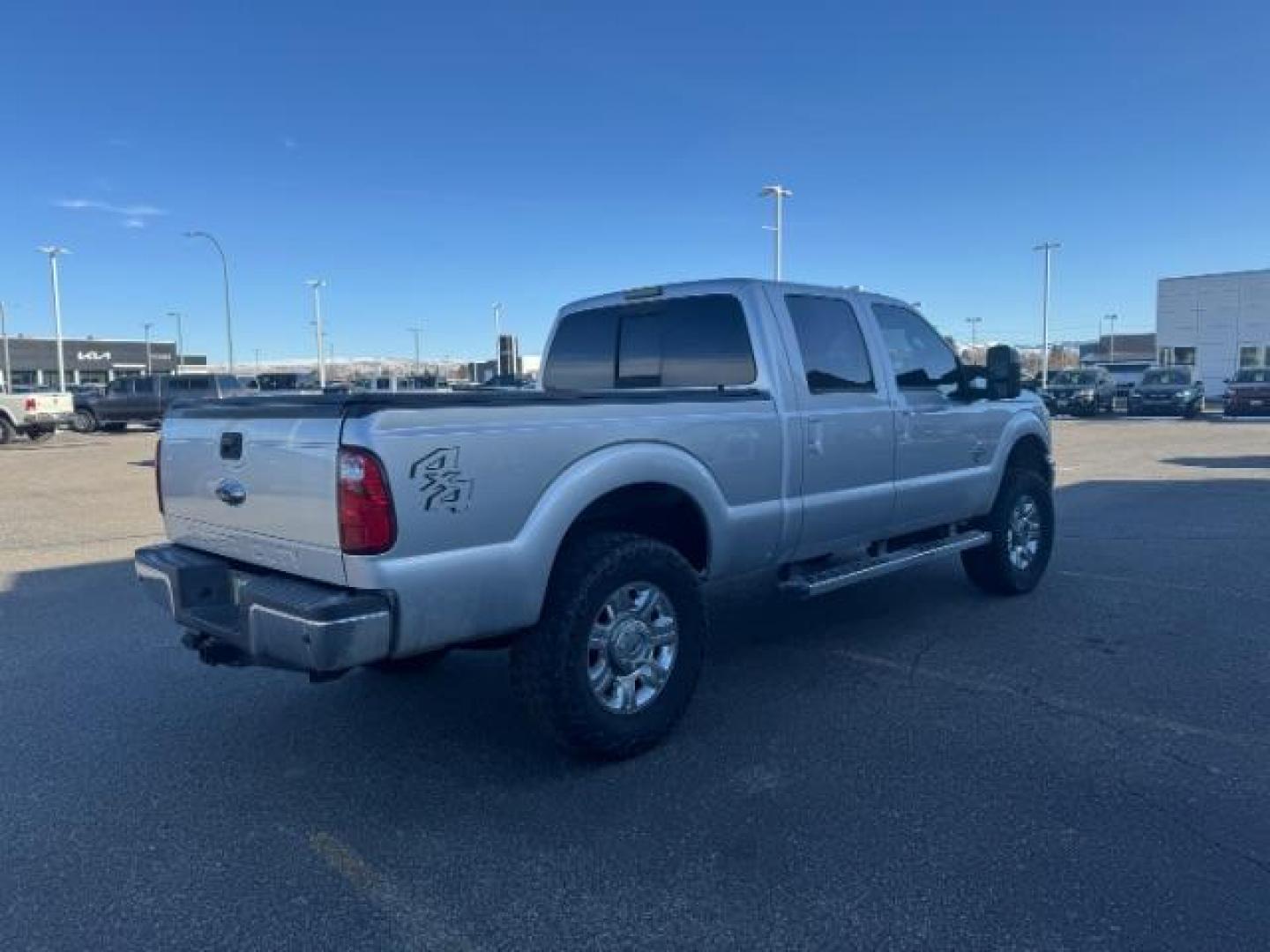 2015 SILVER /BLACK FORD F250 LARIAT (1FT7W2BT4FE) with an 6.7 engine, AUTOMATIC transmission, located at 1235 N Woodruff Ave., Idaho Falls, 83401, (208) 523-1053, 43.507172, -112.000488 - Photo#3