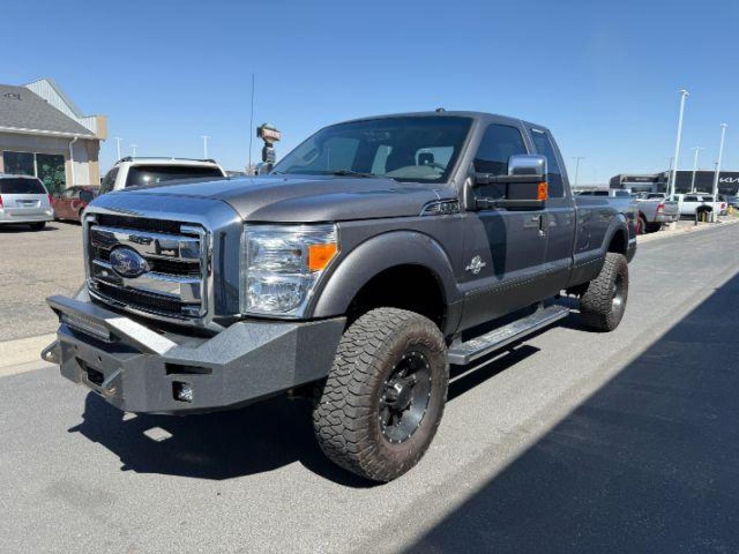 2012 Sterling Gray /Black FORD F350 LARIAT (1FT8X3BT8CE) with an Powerstroke 6.7L V-8 diesel direct injection engine, AUTOMATIC transmission, located at 1235 N Woodruff Ave., Idaho Falls, 83401, (208) 523-1053, 43.507172, -112.000488 - At Timberline Auto, finding a great deal on your next vehicle is always easy! Our experienced sales staff's goal is to help find you the right vehicle at the right price! Our knowledgeable finance department has options for almost any credit score. We offer extended service contract options to prote - Photo#0