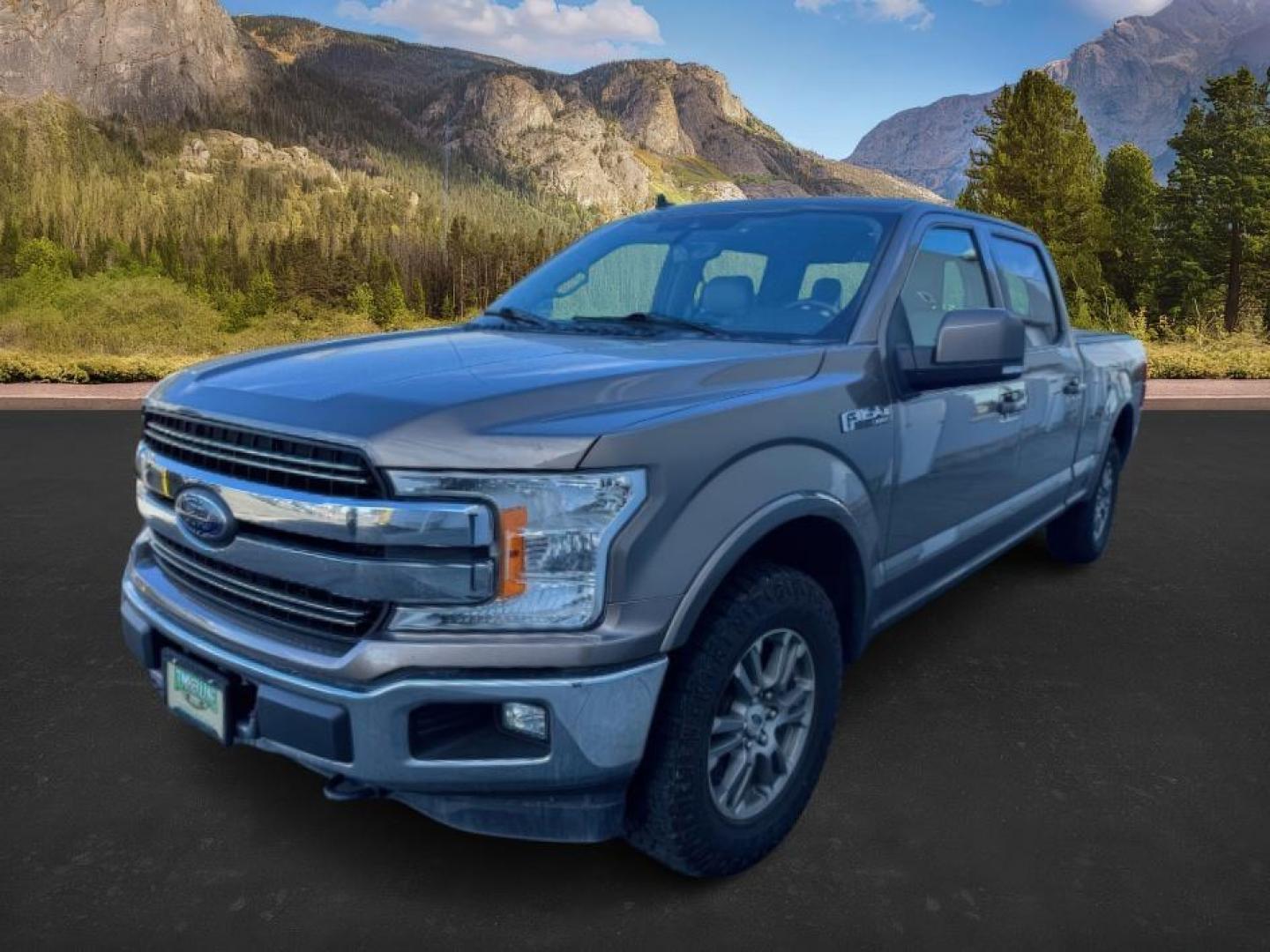 2019 BROWN /Medium Earth Gray FORD F150 LARIAT (1FTFW1E59KF) with an 5L V-8 port/direct injection engine, AUTOMATIC transmission, located at 1235 N Woodruff Ave., Idaho Falls, 83401, (208) 523-1053, 43.507172, -112.000488 - Photo#0