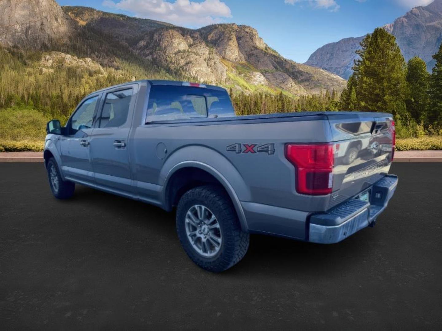 2019 BROWN /Medium Earth Gray FORD F150 LARIAT (1FTFW1E59KF) with an 5L V-8 port/direct injection engine, AUTOMATIC transmission, located at 1235 N Woodruff Ave., Idaho Falls, 83401, (208) 523-1053, 43.507172, -112.000488 - Photo#2