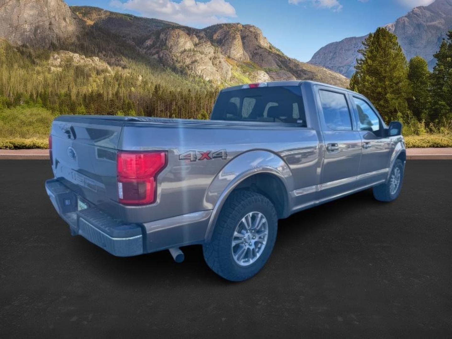 2019 BROWN /Medium Earth Gray FORD F150 LARIAT (1FTFW1E59KF) with an 5L V-8 port/direct injection engine, AUTOMATIC transmission, located at 1235 N Woodruff Ave., Idaho Falls, 83401, (208) 523-1053, 43.507172, -112.000488 - Photo#4
