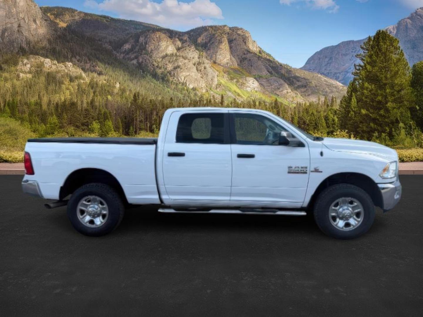 2015 WHITE /CLOTH RAM 3500 BIGHORN (3C63R3DL7FG) with an 6.7 engine, AUTOMATIC transmission, located at 1235 N Woodruff Ave., Idaho Falls, 83401, (208) 523-1053, 43.507172, -112.000488 - Photo#5