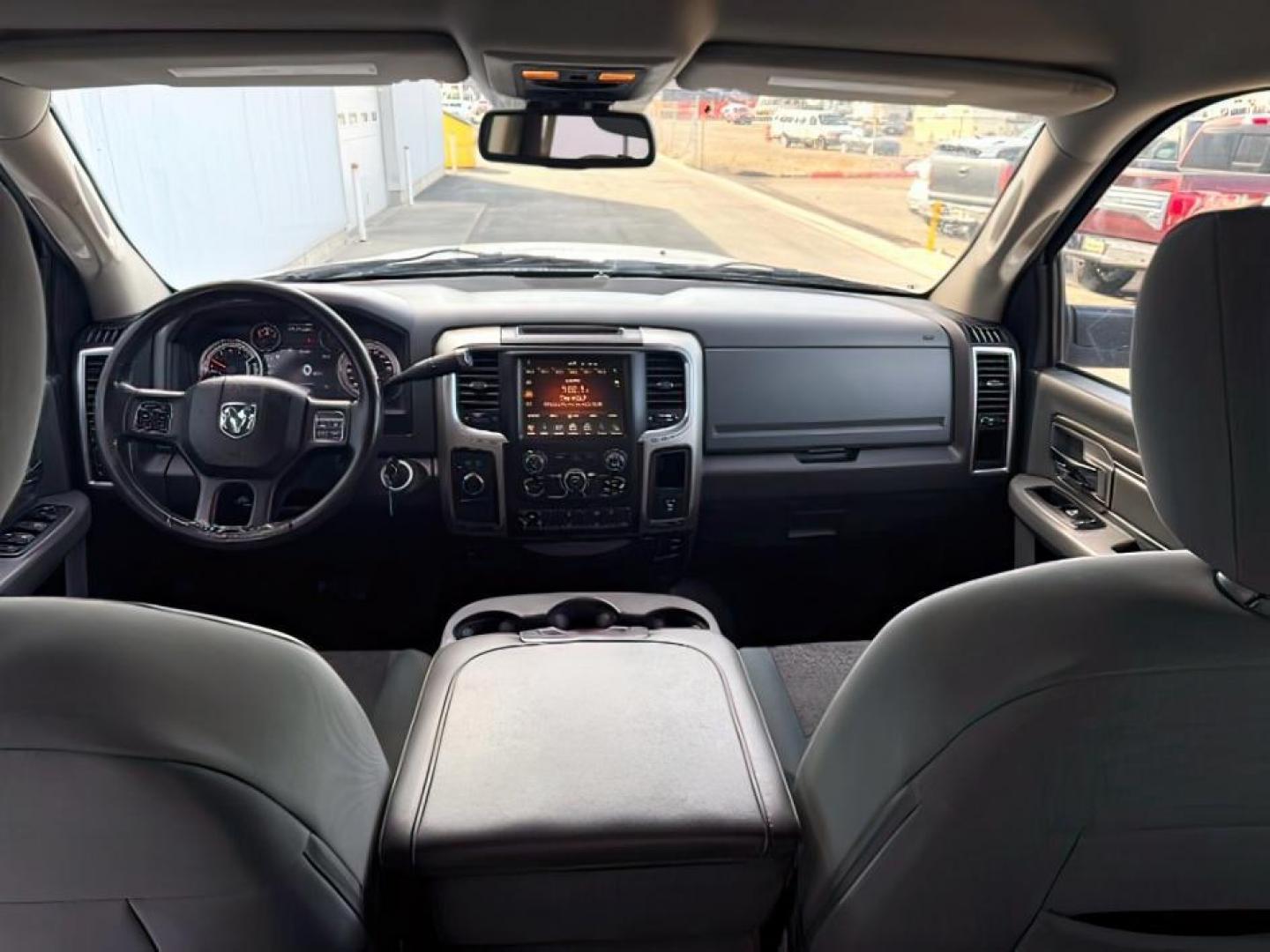 2015 WHITE /CLOTH RAM 3500 BIGHORN (3C63R3DL7FG) with an 6.7 engine, AUTOMATIC transmission, located at 1235 N Woodruff Ave., Idaho Falls, 83401, (208) 523-1053, 43.507172, -112.000488 - Photo#18