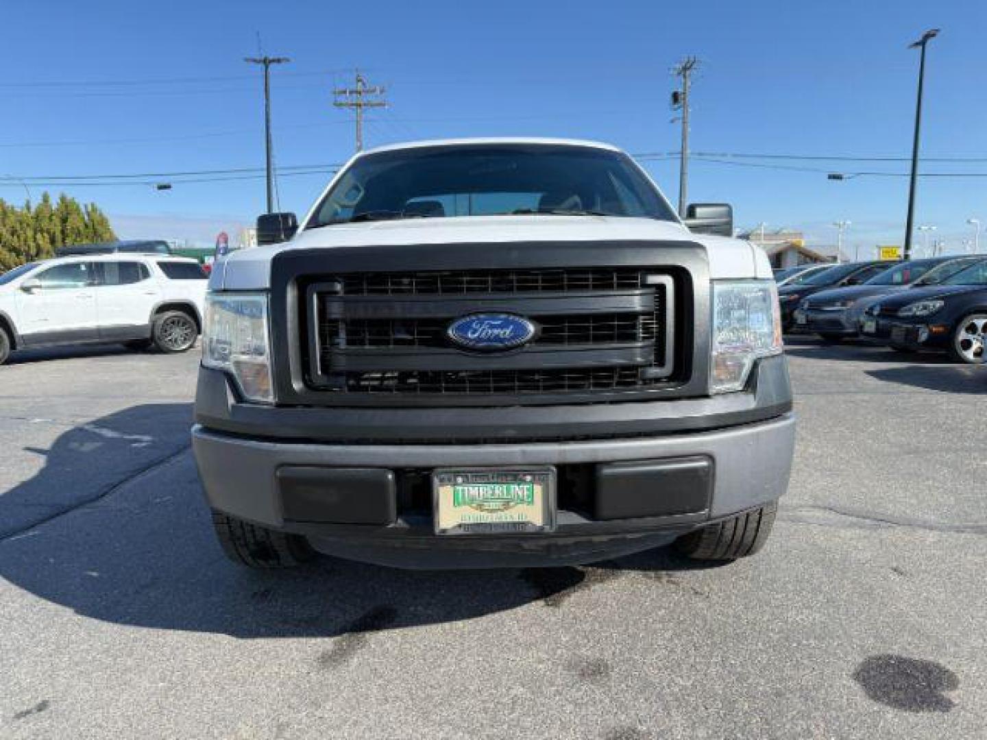2014 Oxford White /Steel Gray Ford F-150 XL (1FTEX1CM4EK) with an 3.7L V-6 DOHC engine, AUTOMATIC transmission, located at 1235 N Woodruff Ave., Idaho Falls, 83401, (208) 523-1053, 43.507172, -112.000488 - Photo#7