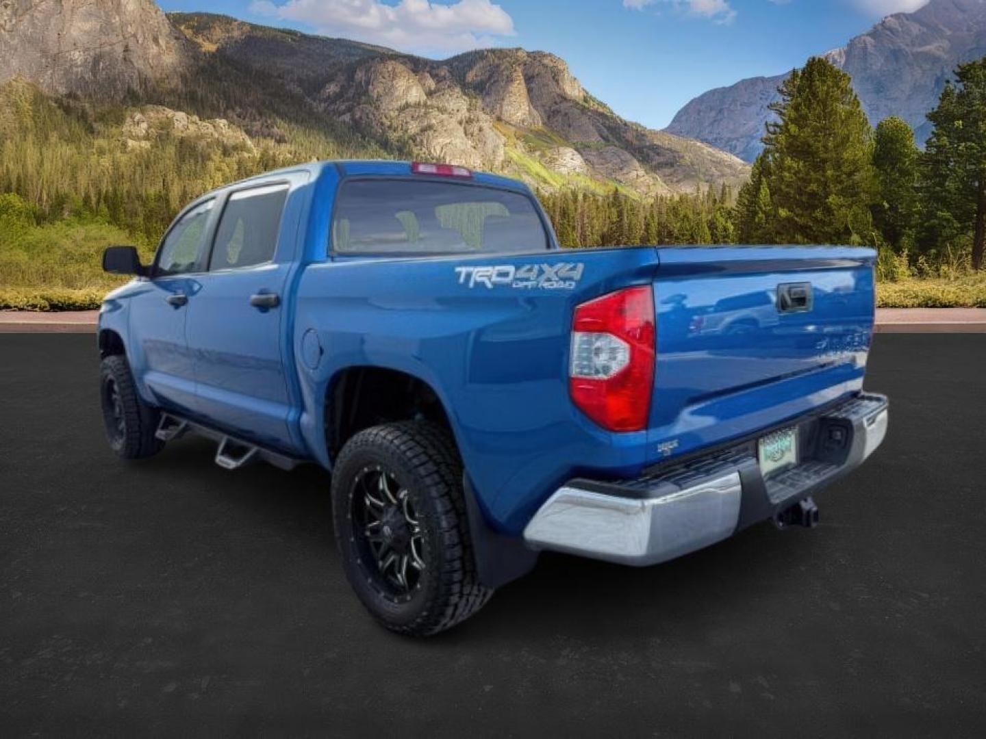 2017 Blazing Blue Pearl /Black Toyota Tundra SR5 5.7L V8 | TRD Pro 5.7L V8 (5TFDY5F1XHX) with an I-FORCE 5.7L V-8 DOHC engine, AUTOMATIC transmission, located at 1235 N Woodruff Ave., Idaho Falls, 83401, (208) 523-1053, 43.507172, -112.000488 - At Timberline Auto, finding a great deal on your next vehicle is always easy! Our experienced sales staff's goal is to help find you the right vehicle at the right price! Our knowledgeable finance department has options for almost any credit score. We offer extended service contract options to prote - Photo#1