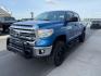 2017 Blazing Blue Pearl /Black Toyota Tundra SR5 5.7L V8 | TRD Pro 5.7L V8 (5TFDY5F1XHX) with an I-FORCE 5.7L V-8 DOHC engine, AUTOMATIC transmission, located at 1235 N Woodruff Ave., Idaho Falls, 83401, (208) 523-1053, 43.507172, -112.000488 - At Timberline Auto, finding a great deal on your next vehicle is always easy! Our experienced sales staff's goal is to help find you the right vehicle at the right price! Our knowledgeable finance department has options for almost any credit score. We offer extended service contract options to prote - Photo#0