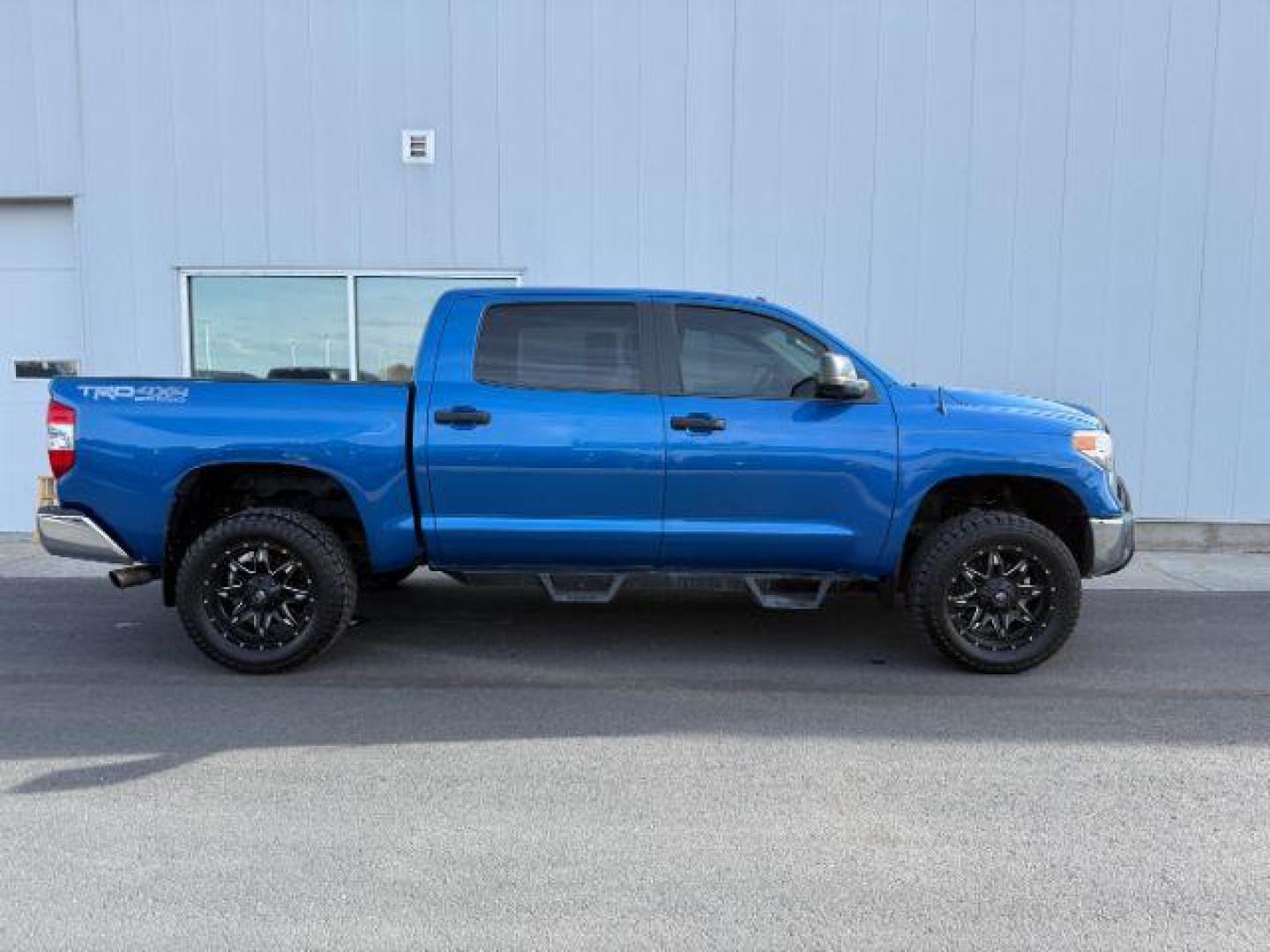 2017 Blazing Blue Pearl /Black Toyota Tundra SR5 5.7L V8 | TRD Pro 5.7L V8 (5TFDY5F1XHX) with an I-FORCE 5.7L V-8 DOHC engine, AUTOMATIC transmission, located at 1235 N Woodruff Ave., Idaho Falls, 83401, (208) 523-1053, 43.507172, -112.000488 - At Timberline Auto, finding a great deal on your next vehicle is always easy! Our experienced sales staff's goal is to help find you the right vehicle at the right price! Our knowledgeable finance department has options for almost any credit score. We offer extended service contract options to prote - Photo#4
