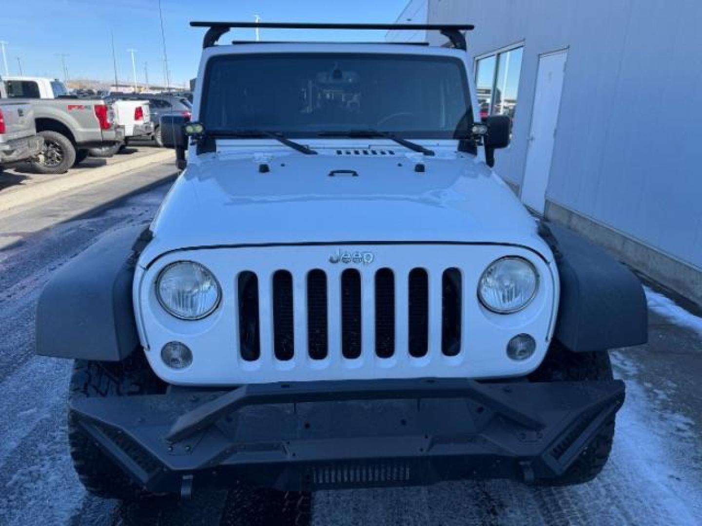 2015 WHITE /BLACK JEEP WRANGLER UNLIMITED SPORT (1C4BJWDG2FL) with an V-6 engine, AUTO transmission, located at 1235 N Woodruff Ave., Idaho Falls, 83401, (208) 523-1053, 43.507172, -112.000488 - Photo#4