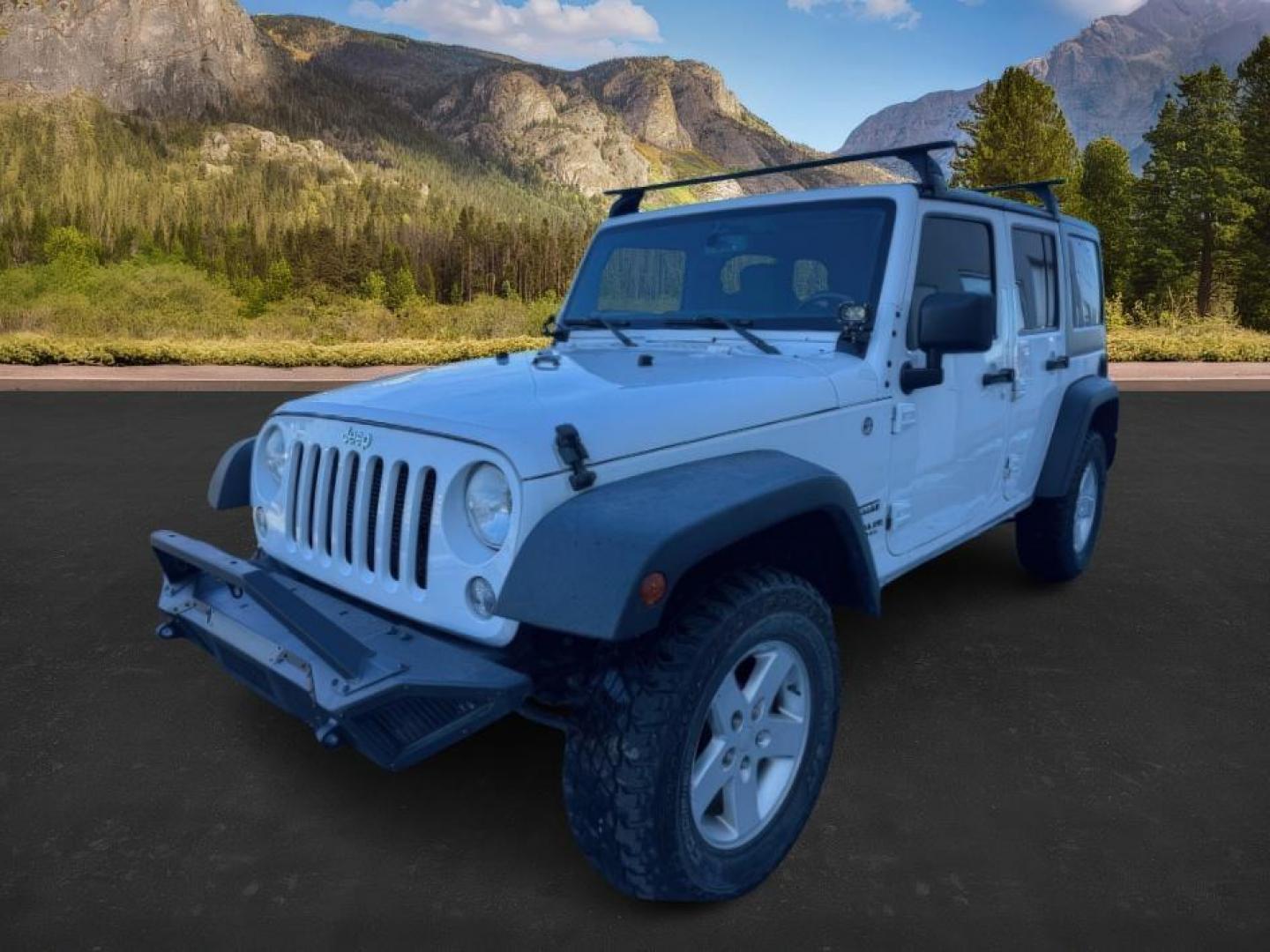 2015 WHITE /BLACK Jeep WRANGLER (1C4BJWDG2FL) with an V-6 engine, Automatic transmission, located at 1175 N Woodruff Ave, Idaho Falls, ID, 83401, 43.506901, -111.999657 - ... Read the full description on our Website at: - Photo#0