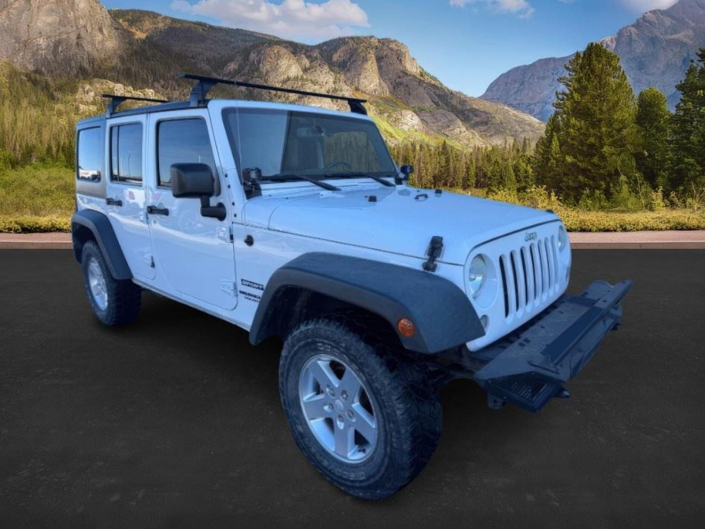 2015 WHITE /BLACK Jeep WRANGLER (1C4BJWDG2FL) with an V-6 engine, Automatic transmission, located at 1175 N Woodruff Ave, Idaho Falls, ID, 83401, 43.506901, -111.999657 - ... Read the full description on our Website at: - Photo#2