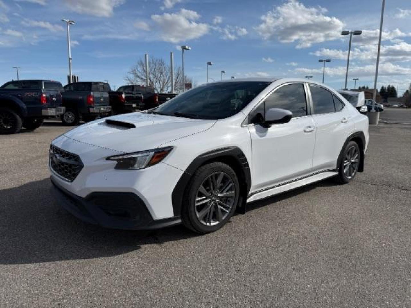 2022 WHITE /CLOTH Subaru WRX BASE (JF1VBAB68N8) with an 2.4 engine, AUTOMATIC transmission, located at 1235 N Woodruff Ave., Idaho Falls, 83401, (208) 523-1053, 43.507172, -112.000488 - At Timberline Auto, finding a great deal on your next vehicle is always easy! Our experienced sales staff's goal is to help find you the right vehicle at the right price! Our knowledgeable finance department has options for almost any credit score. We offer extended service contract options to prote - Photo#0