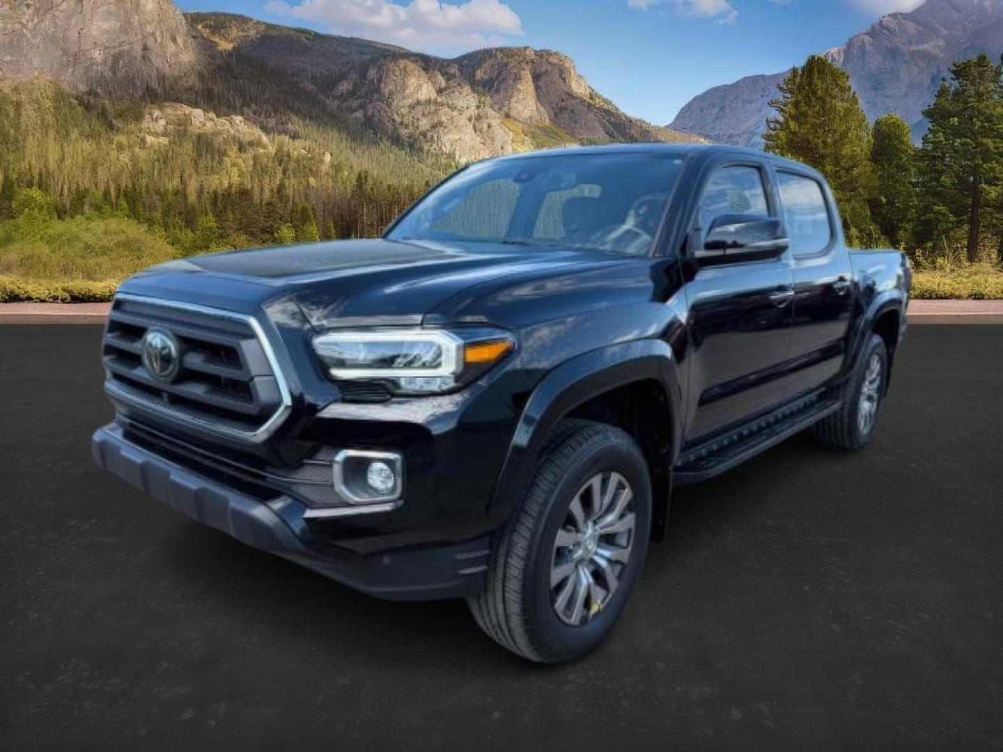2022 Midnight Black Metallic /Black/Black Toyota Tacoma Limited (3TYGZ5AN0NT) with an 3.5L V-6 port/direct injection engine, AUTOMATIC transmission, located at 1235 N Woodruff Ave., Idaho Falls, 83401, (208) 523-1053, 43.507172, -112.000488 - At Timberline Auto, finding a great deal on your next vehicle is always easy! Our experienced sales staff's goal is to help find you the right vehicle at the right price! Our knowledgeable finance department has options for almost any credit score. We offer extended service contract options to prote - Photo#0