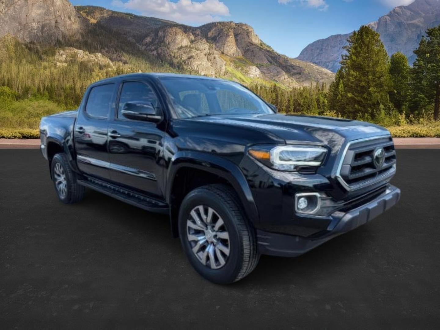 2022 Midnight Black Metallic /Black/Black Toyota Tacoma Limited (3TYGZ5AN0NT) with an 3.5L V-6 port/direct injection engine, AUTOMATIC transmission, located at 1235 N Woodruff Ave., Idaho Falls, 83401, (208) 523-1053, 43.507172, -112.000488 - At Timberline Auto, finding a great deal on your next vehicle is always easy! Our experienced sales staff's goal is to help find you the right vehicle at the right price! Our knowledgeable finance department has options for almost any credit score. We offer extended service contract options to prote - Photo#7