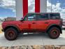 2024 RED /CLOTH FORD BRONCO BADLANDS (1FMEE9BP2RL) with an 2.7 engine, AUTOMATIC transmission, located at 1235 N Woodruff Ave., Idaho Falls, 83401, (208) 523-1053, 43.507172, -112.000488 - At Timberline Auto, finding a great deal on your next vehicle is always easy! Our experienced sales staff's goal is to help find you the right vehicle at the right price! Our knowledgeable finance department has options for almost any credit score. We offer extended service contract options to prote - Photo#1