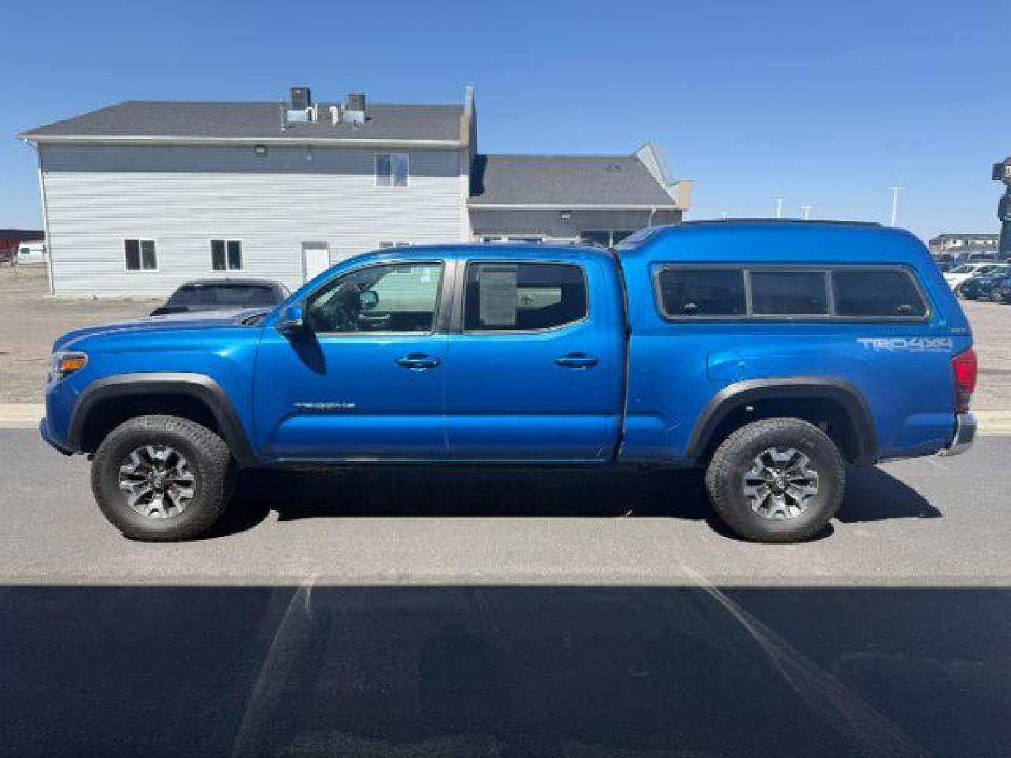 2017 Blazing Blue Pearl /Cement Gray Toyota Tacoma SR5 V6 | TRD Sport | TRD Off Road (3TMDZ5BN3HM) with an 3.5L V-6 port/direct injection engine, AUTOMATIC transmission, located at 1235 N Woodruff Ave., Idaho Falls, 83401, (208) 523-1053, 43.507172, -112.000488 - At Timberline Auto, finding a great deal on your next vehicle is always easy! Our experienced sales staff's goal is to help find you the right vehicle at the right price! Our knowledgeable finance department has options for almost any credit score. We offer extended service contract options to prote - Photo#1