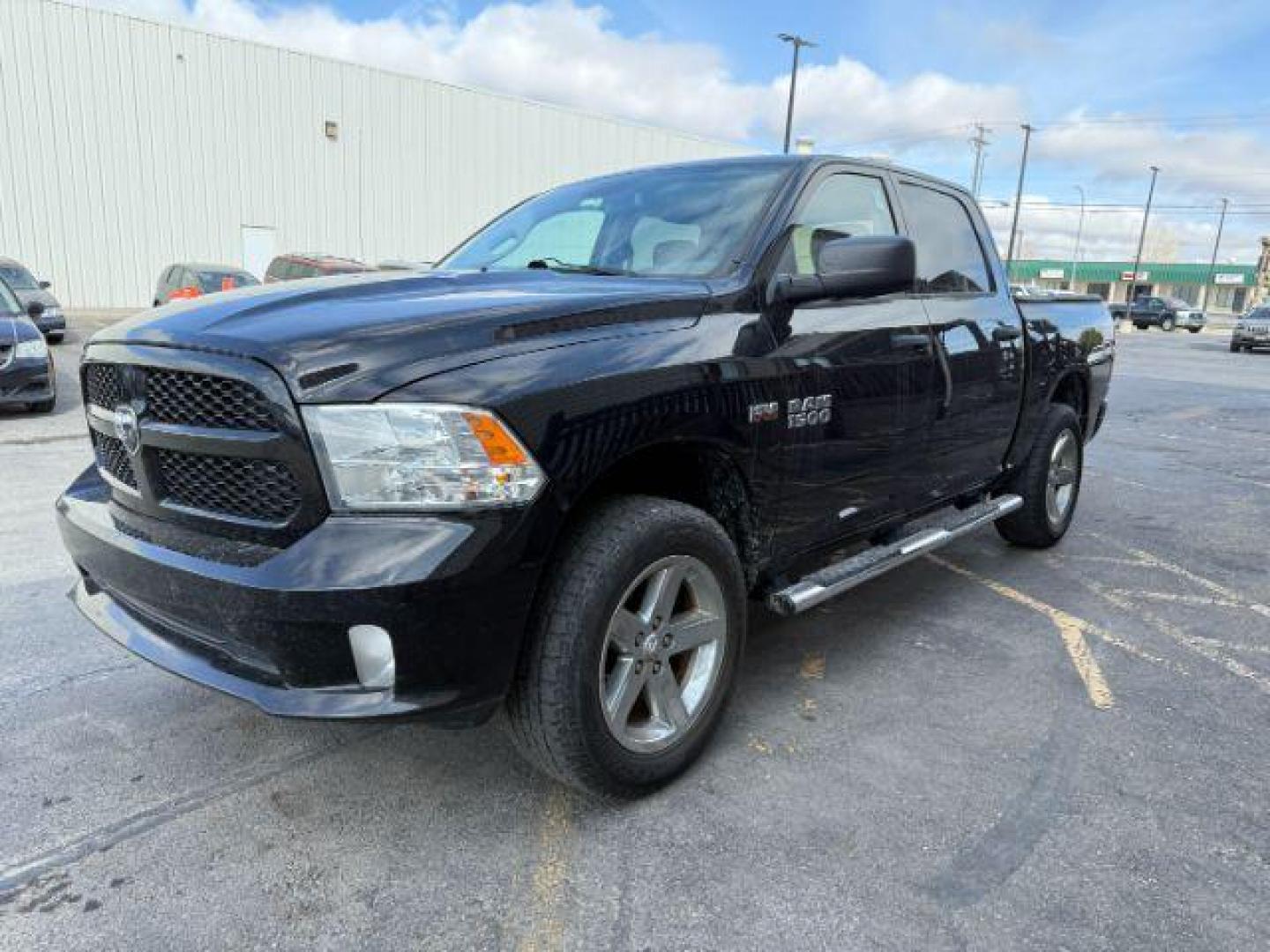 2014 Black Clearcoat /Diesel Gray/Black Ram 1500 Express (1C6RR7KT2ES) with an 3.6L V-6 DOHC engine, AUTOMATIC transmission, located at 1235 N Woodruff Ave., Idaho Falls, 83401, (208) 523-1053, 43.507172, -112.000488 - At Timberline Auto, finding a great deal on your next vehicle is always easy! Our experienced sales staff's goal is to help find you the right vehicle at the right price! Our knowledgeable finance department has options for almost any credit score. We offer extended service contract options to prote - Photo#0