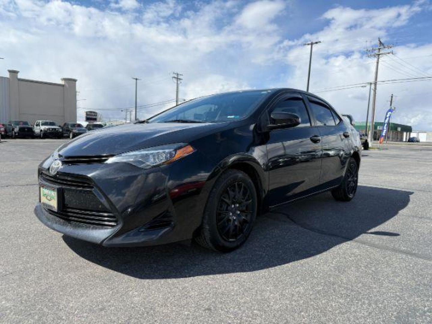 2018 BLACK /Steel Gray Toyota Corolla SE (2T1BURHE6JC) with an 1.8L I-4 DOHC engine, AUTOMATIC transmission, located at 1235 N Woodruff Ave., Idaho Falls, 83401, (208) 523-1053, 43.507172, -112.000488 - At Timberline Auto, finding a great deal on your next vehicle is always easy! Our experienced sales staff's goal is to help find you the right vehicle at the right price! Our knowledgeable finance department has options for almost any credit score. We offer extended service contract options to prote - Photo#0