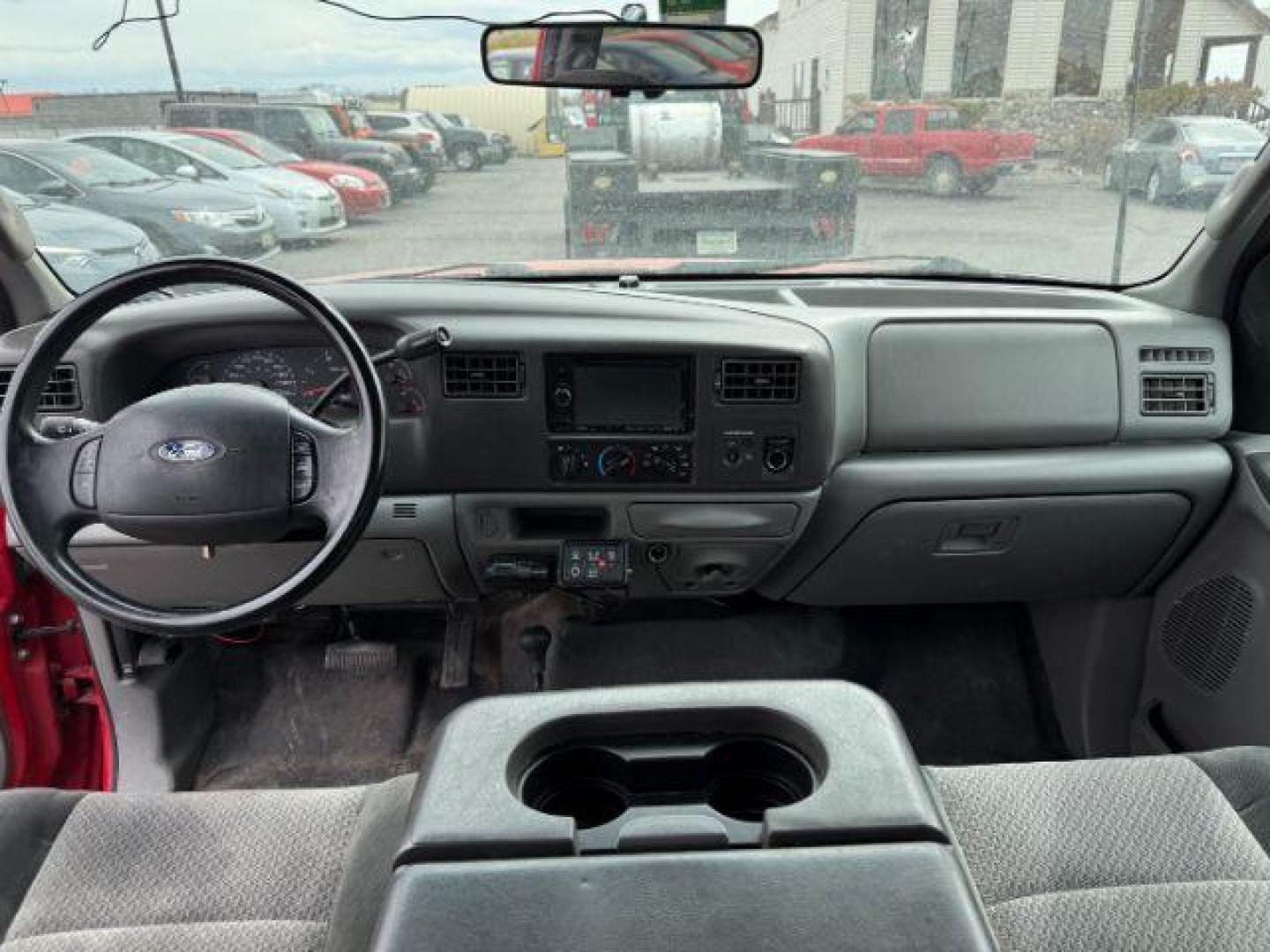 2003 Red Clearcoat /Medium Flint Ford F-350 XLT (1FTWX33F73E) with an Powerstroke 6L V-8 diesel direct injection engine, AUTOMATIC transmission, located at 1235 N Woodruff Ave., Idaho Falls, 83401, (208) 523-1053, 43.507172, -112.000488 - At Timberline Auto, finding a great deal on your next vehicle is always easy! Our experienced sales staff's goal is to help find you the right vehicle at the right price! Our knowledgeable finance department has options for almost any credit score. We offer extended service contract options to prote - Photo#15