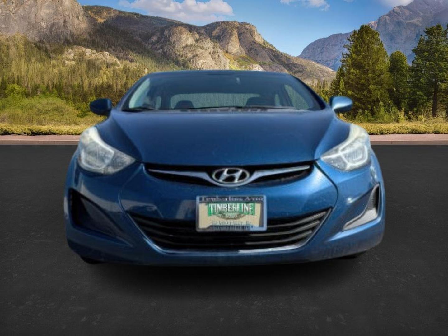 2015 BLUE /GRAY Hyundai Elantra SE (KMHDH4AE1FU) with an 1.8 engine, AUTO transmission, located at 1235 N Woodruff Ave., Idaho Falls, 83401, (208) 523-1053, 43.507172, -112.000488 - At Timberline Auto, finding a great deal on your next vehicle is always easy! Our experienced sales staff's goal is to help find you the right vehicle at the right price! Our knowledgeable finance department has options for almost any credit score. We offer extended service contract options to prote - Photo#6