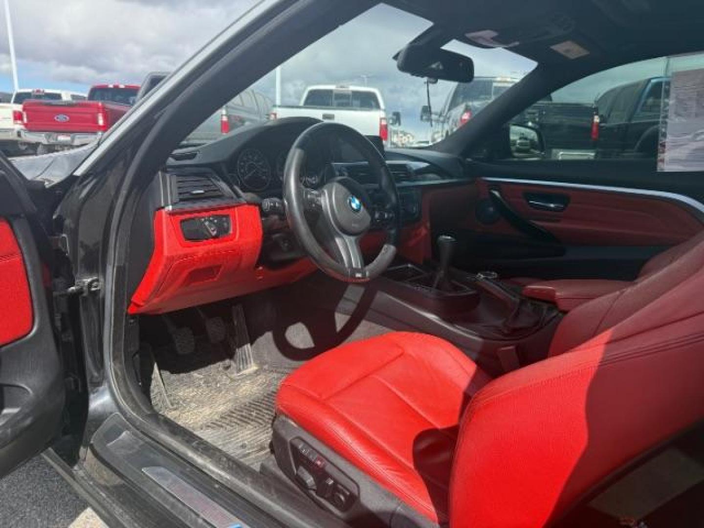 2015 Jet Black /Black w/Red Highlight BMW 435i xDrive (WBA3R5C5XFF) with an 3L I-6 gasoline direct injection engine, MANUAL transmission, located at 1235 N Woodruff Ave., Idaho Falls, 83401, (208) 523-1053, 43.507172, -112.000488 - At Timberline Auto, finding a great deal on your next vehicle is always easy! Our experienced sales staff's goal is to help find you the right vehicle at the right price! Our knowledgeable finance department has options for almost any credit score. We offer extended service contract options to prote - Photo#9