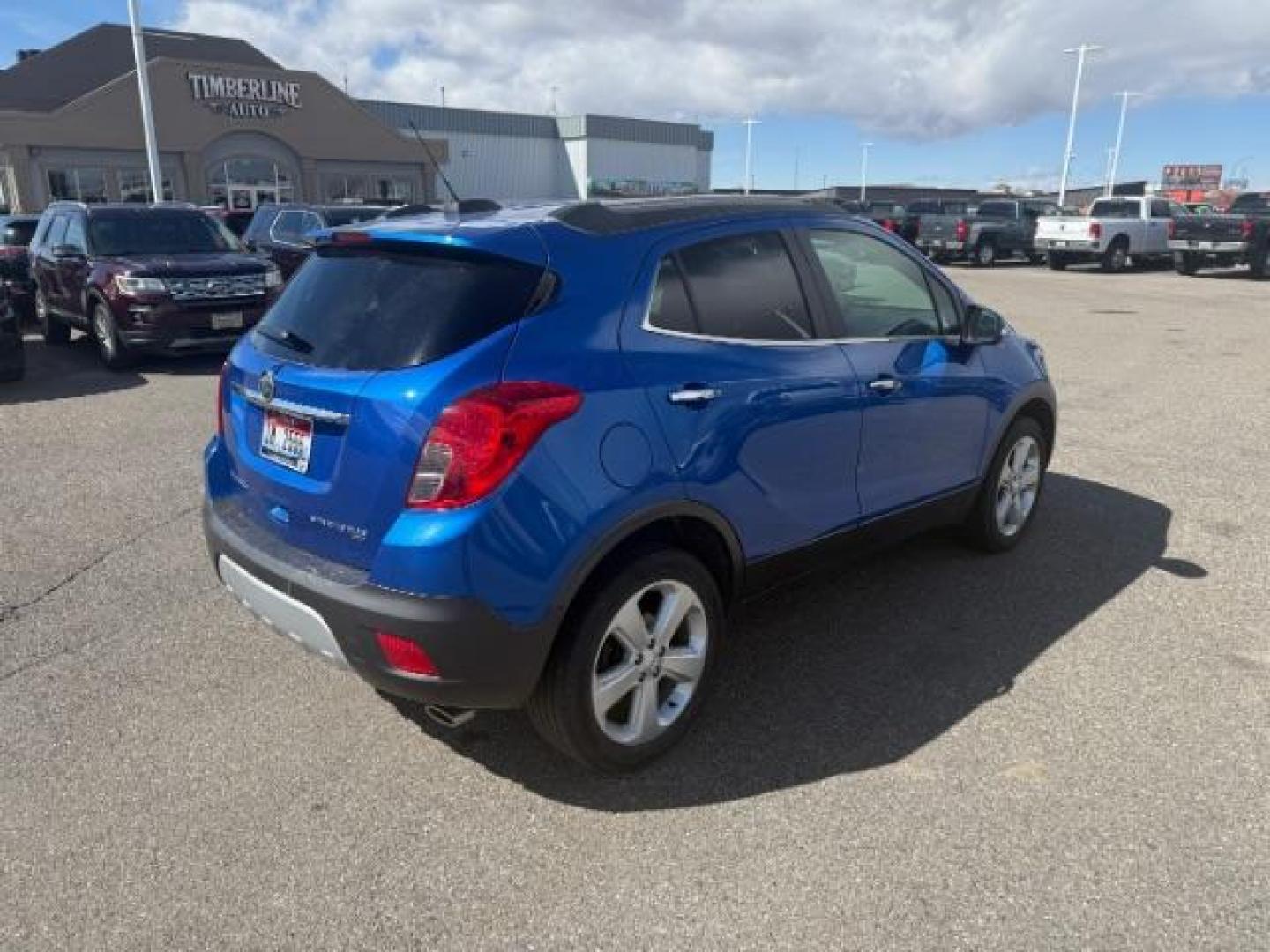 2016 BLUE /CLOTH Buick Encore BASE (KL4CJESBXGB) with an 1.4 engine, AUTOMATIC transmission, located at 1235 N Woodruff Ave., Idaho Falls, 83401, (208) 523-1053, 43.507172, -112.000488 - Photo#4