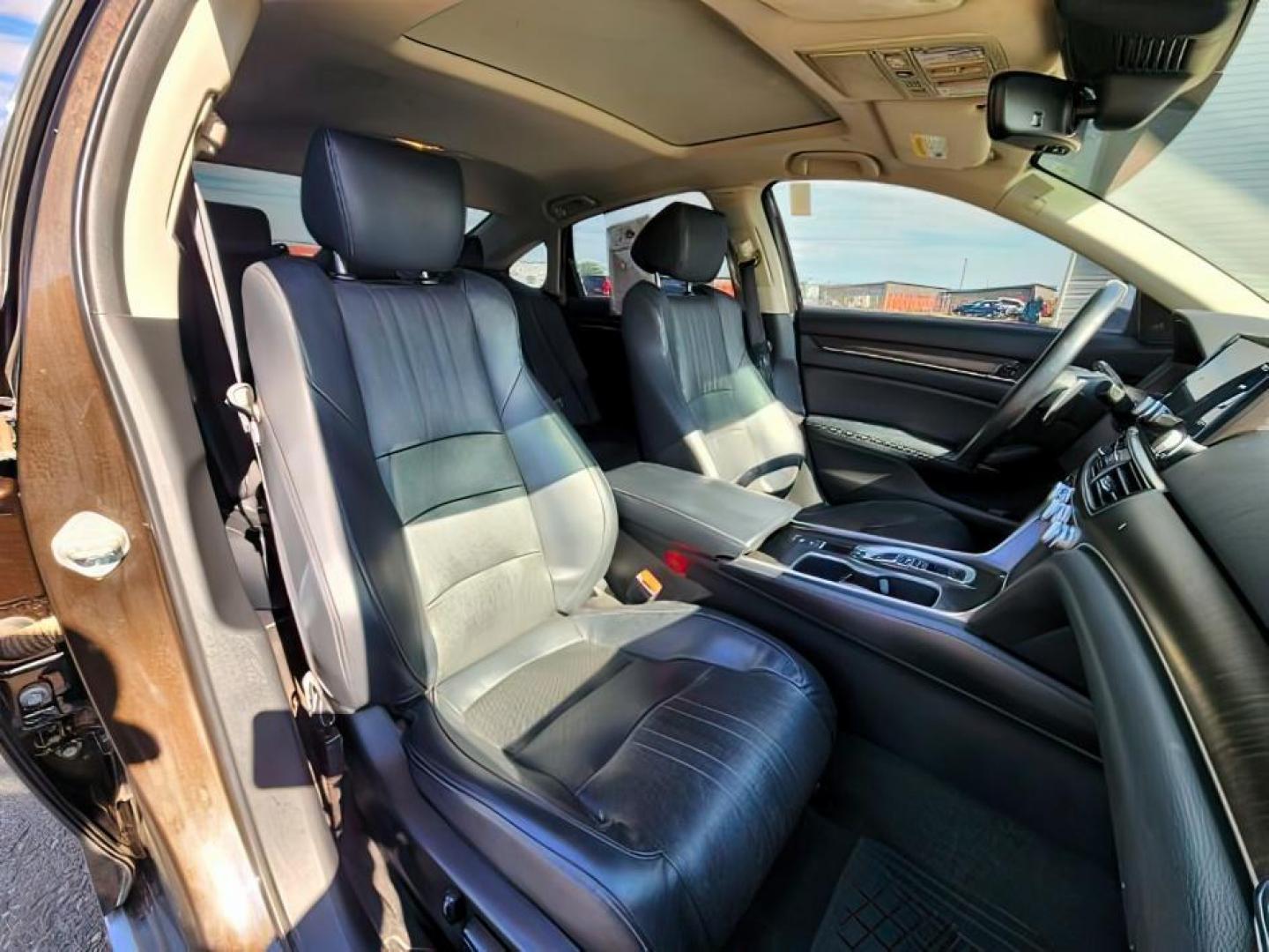 2018 BROWN /Black Honda Accord (1HGCV2F98JA) with an 2L I-4 gasoline direct injection engine, Automatic transmission, located at 1175 N Woodruff Ave, Idaho Falls, ID, 83401, 43.506901, -111.999657 - At Timberline Auto, finding a great deal on your next vehicle is always easy! Our experienced sales staff's goal is to help find you the right vehicle at the right price! Our knowledgeable finance department has options for almost any credit score. We offer extended service contract options to prote - Photo#16
