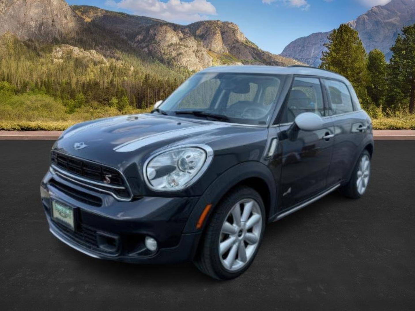 2015 Black Sport Stripes /Carbon Black Mini Countryman (WMWZC5C56FW) with an 16L I-4 gasoline direct injection engine, Automatic transmission, located at 1175 N Woodruff Ave, Idaho Falls, ID, 83401, 43.506901, -111.999657 - At Timberline Auto, finding a great deal on your next vehicle is always easy! Our experienced sales staff's goal is to help find you the right vehicle at the right price! Our knowledgeable finance department has options for almost any credit score. We offer extended service contract options to prote - Photo#0
