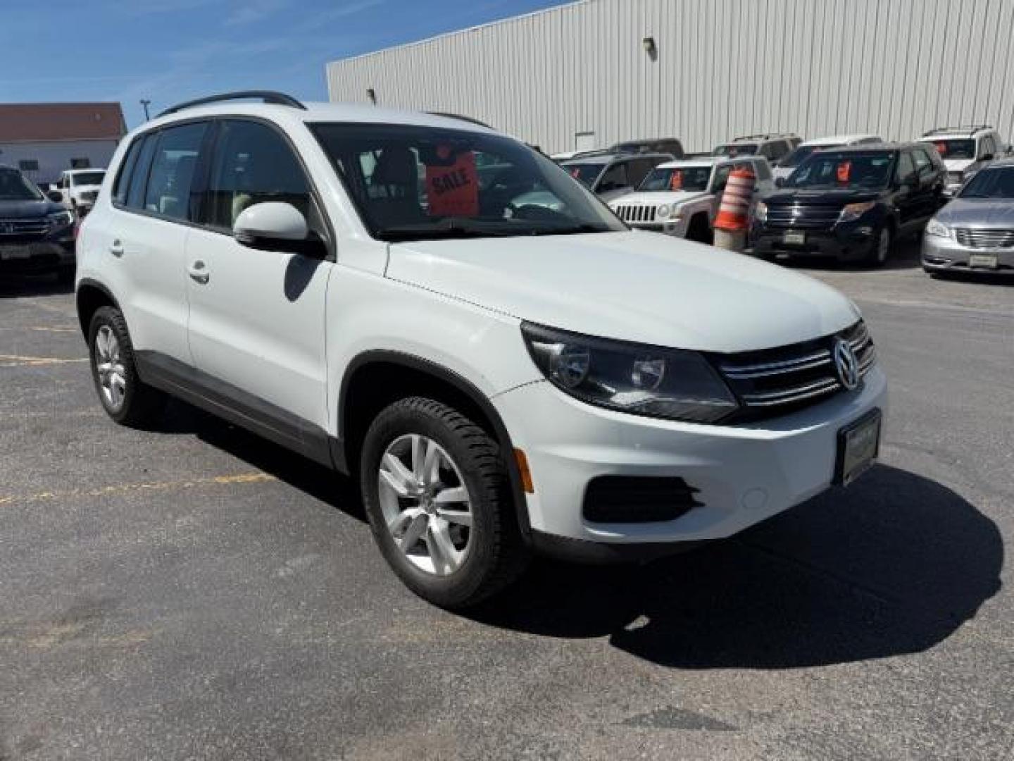 2016 Pure White /Sandstone Beige Volkswagen Tiguan S (WVGAV7AX7GW) with an 2L I-4 gasoline direct injection engine, AUTOMATIC transmission, located at 1235 N Woodruff Ave., Idaho Falls, 83401, (208) 523-1053, 43.507172, -112.000488 - At Timberline Auto, finding a great deal on your next vehicle is always easy! Our experienced sales staff's goal is to help find you the right vehicle at the right price! Our knowledgeable finance department has options for almost any credit score. We offer extended service contract options to prote - Photo#5