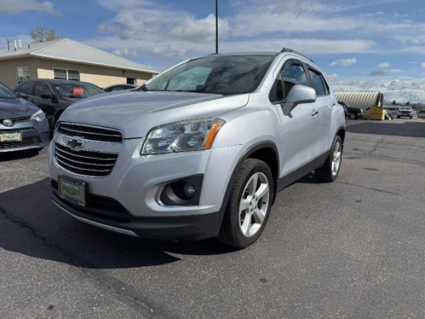2016 Champagne Silver Metallic /Jet Black/Light Titanium Chevrolet Trax LTZ (3GNCJRSB1GL) with an Ecotec 1.4L I-4 DOHC engine, AUTOMATIC transmission, located at 1235 N Woodruff Ave., Idaho Falls, 83401, (208) 523-1053, 43.507172, -112.000488 - At Timberline Auto, finding a great deal on your next vehicle is always easy! Our experienced sales staff's goal is to help find you the right vehicle at the right price! Our knowledgeable finance department has options for almost any credit score. We offer extended service contract options to prote - Photo#0
