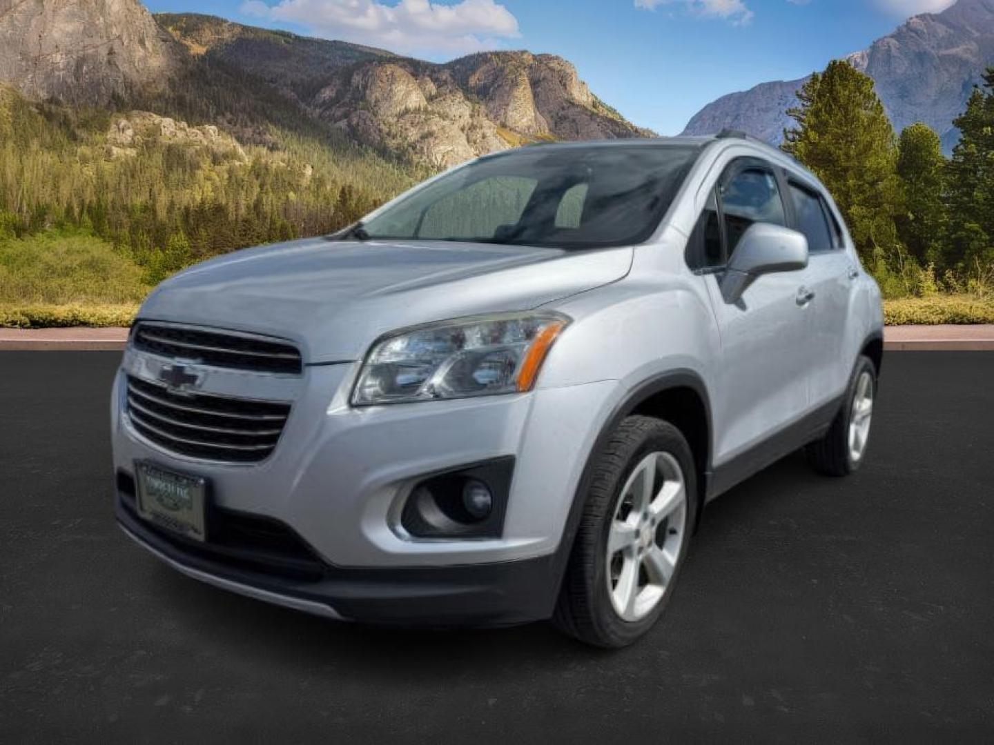 2016 Champagne Silver Metallic /Jet Black/Light Titanium Chevrolet Trax LTZ (3GNCJRSB1GL) with an Ecotec 1.4L I-4 DOHC engine, AUTOMATIC transmission, located at 1235 N Woodruff Ave., Idaho Falls, 83401, (208) 523-1053, 43.507172, -112.000488 - At Timberline Auto, finding a great deal on your next vehicle is always easy! Our experienced sales staff's goal is to help find you the right vehicle at the right price! Our knowledgeable finance department has options for almost any credit score. We offer extended service contract options to prote - Photo#0