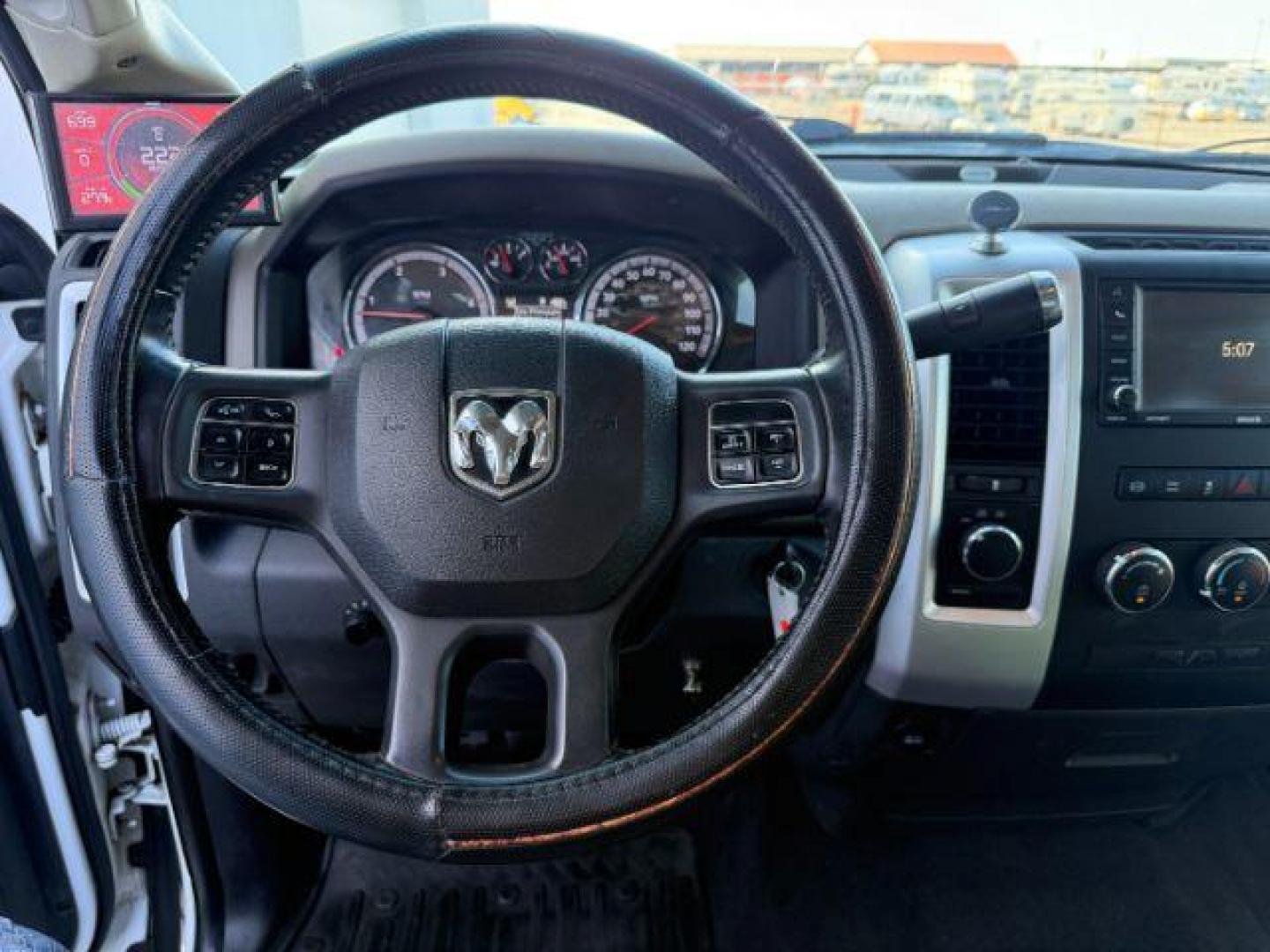 2012 Bright White Clearcoat /Medium Greystone/Dark Slate Ram 2500 SLT (3C6UD5DL6CG) with an Cummins 6.7L I-6 diesel direct injection engine, AUTOMATIC transmission, located at 1235 N Woodruff Ave., Idaho Falls, 83401, (208) 523-1053, 43.507172, -112.000488 - Photo#10
