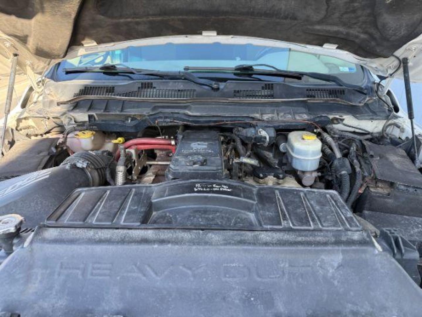 2012 Bright White Clearcoat /Medium Greystone/Dark Slate Ram 2500 SLT (3C6UD5DL6CG) with an Cummins 6.7L I-6 diesel direct injection engine, AUTOMATIC transmission, located at 1235 N Woodruff Ave., Idaho Falls, 83401, (208) 523-1053, 43.507172, -112.000488 - Photo#18