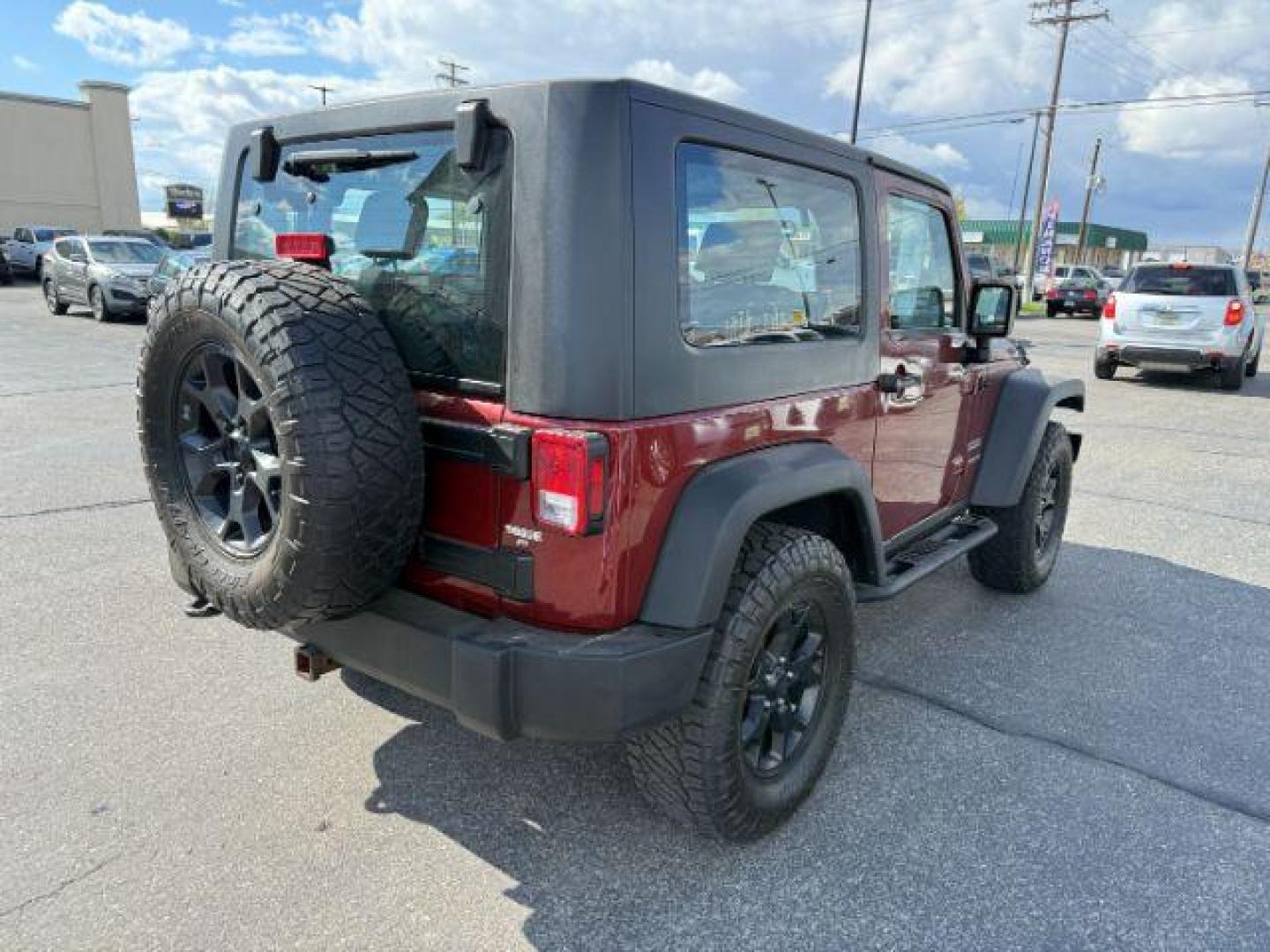 2010 MAROON /Dark Slate Gray/Med Slate Gray Jeep Wrangler Sport (1J4AA2D12AL) with an 3.8L V-6 regular unleaded engine, AUTOMATIC transmission, located at 1235 N Woodruff Ave., Idaho Falls, 83401, (208) 523-1053, 43.507172, -112.000488 - Photo#5