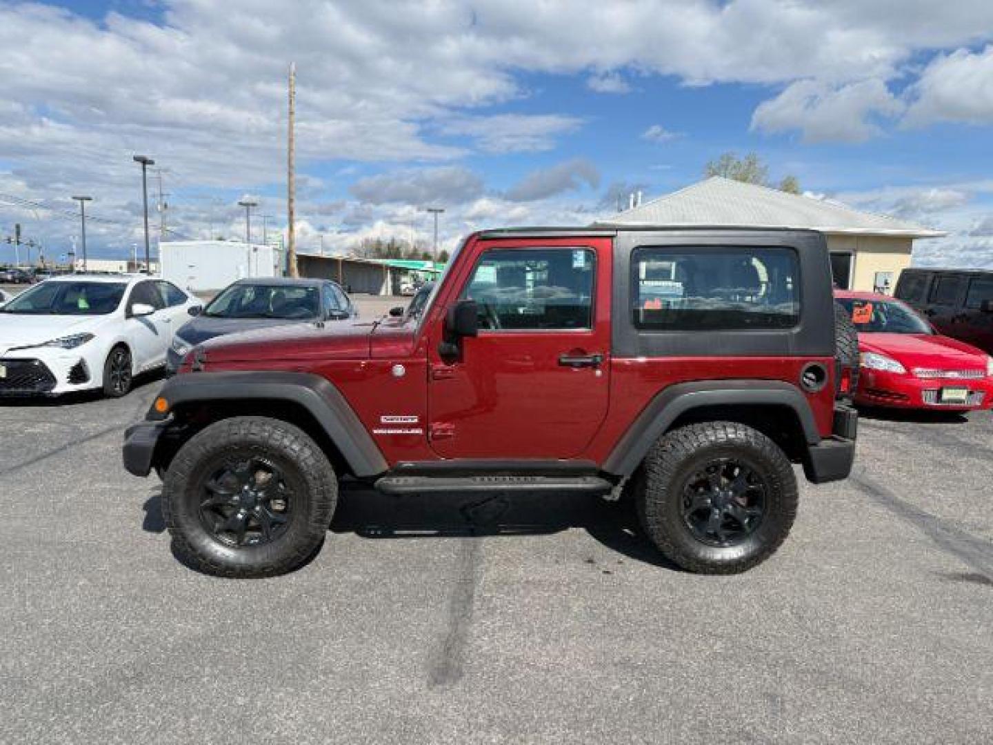 2010 MAROON /Dark Slate Gray/Med Slate Gray Jeep Wrangler Sport (1J4AA2D12AL) with an 3.8L V-6 regular unleaded engine, AUTOMATIC transmission, located at 1235 N Woodruff Ave., Idaho Falls, 83401, (208) 523-1053, 43.507172, -112.000488 - At Timberline Auto, finding a great deal on your next vehicle is always easy! Our experienced sales staff's goal is to help find you the right vehicle at the right price! Our knowledgeable finance department has options for almost any credit score. We offer extended service contract options to prote - Photo#1