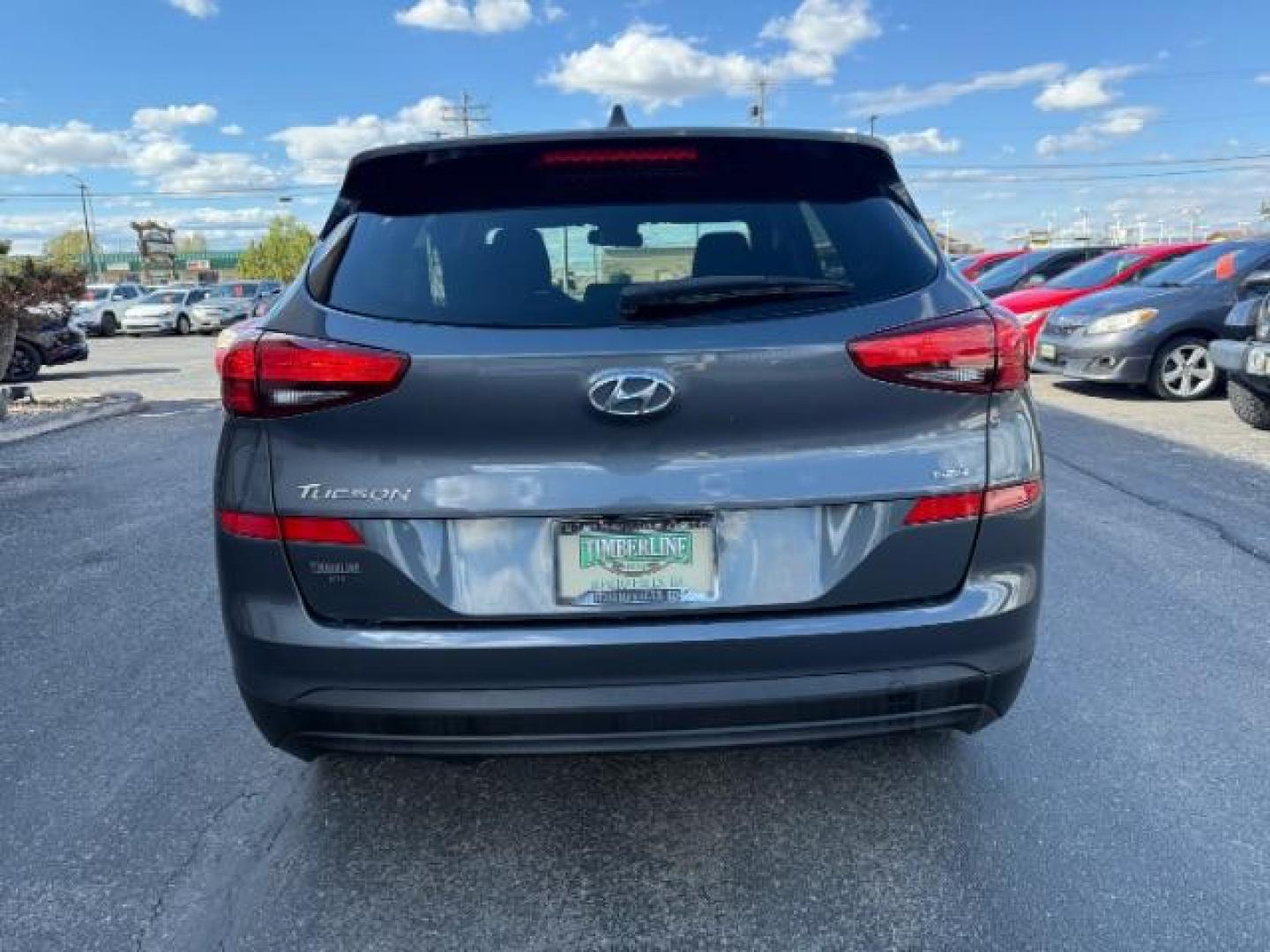 2019 GRAY /Black Hyundai Tucson SE (KM8J2CA43KU) with an Nu 2L I-4 gasoline direct injection engine, AUTOMATIC transmission, located at 1235 N Woodruff Ave., Idaho Falls, 83401, (208) 523-1053, 43.507172, -112.000488 - At Timberline Auto, finding a great deal on your next vehicle is always easy! Our experienced sales staff's goal is to help find you the right vehicle at the right price! Our knowledgeable finance department has options for almost any credit score. We offer extended service contract options to prote - Photo#3